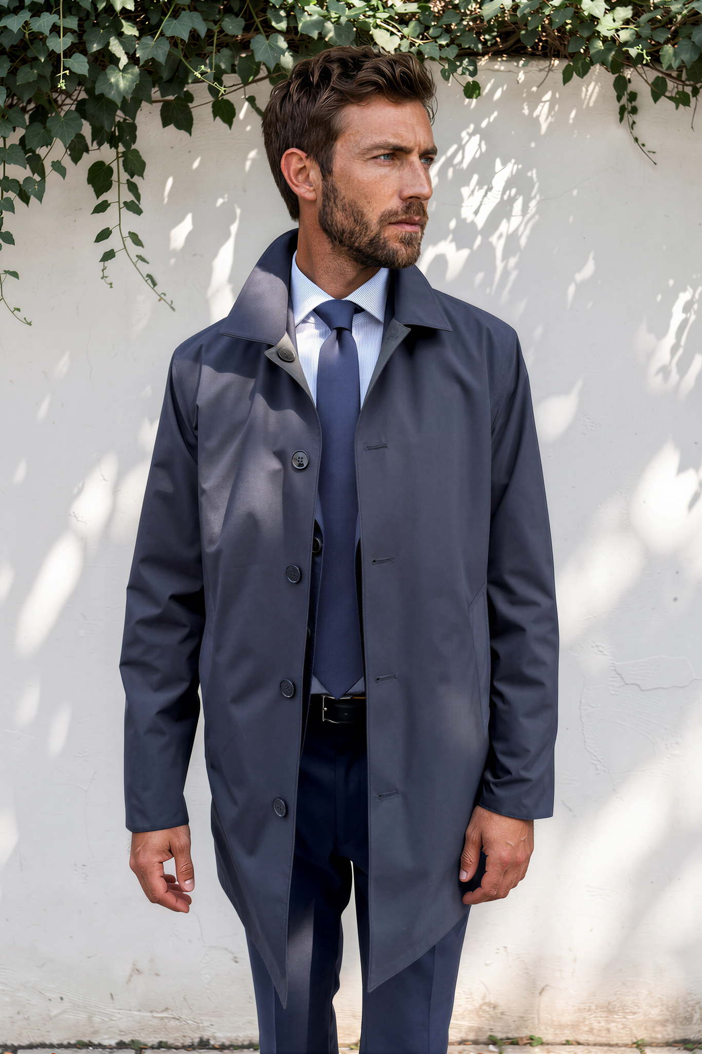 Imperméable Stanley réversible- Marine / Kaki