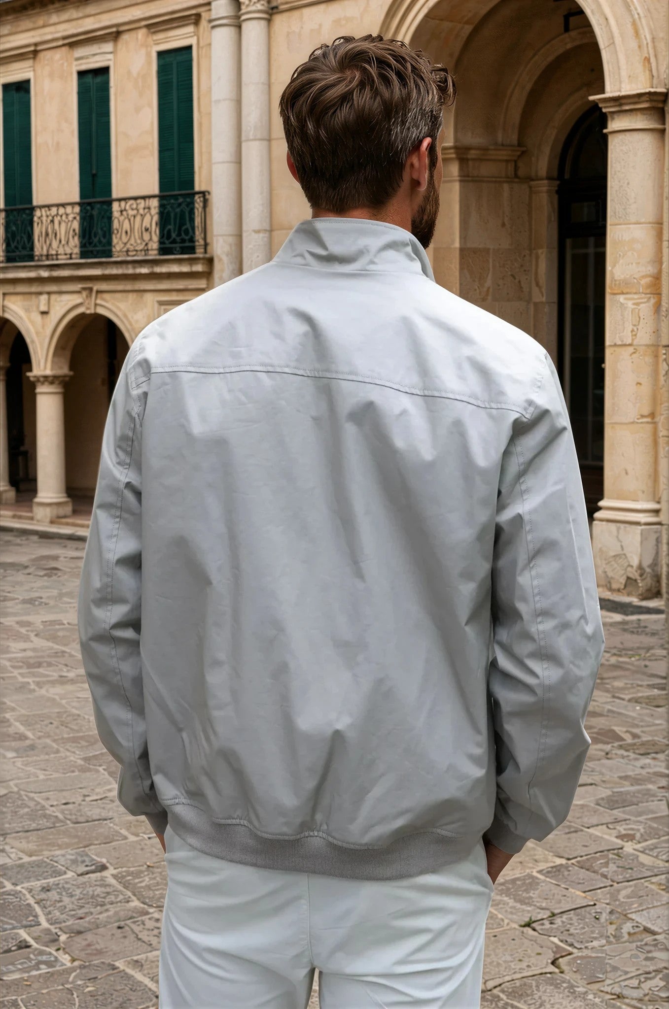 Blouson technique Oliver - Beige-MANTEAU HOMME-Curling-Paris