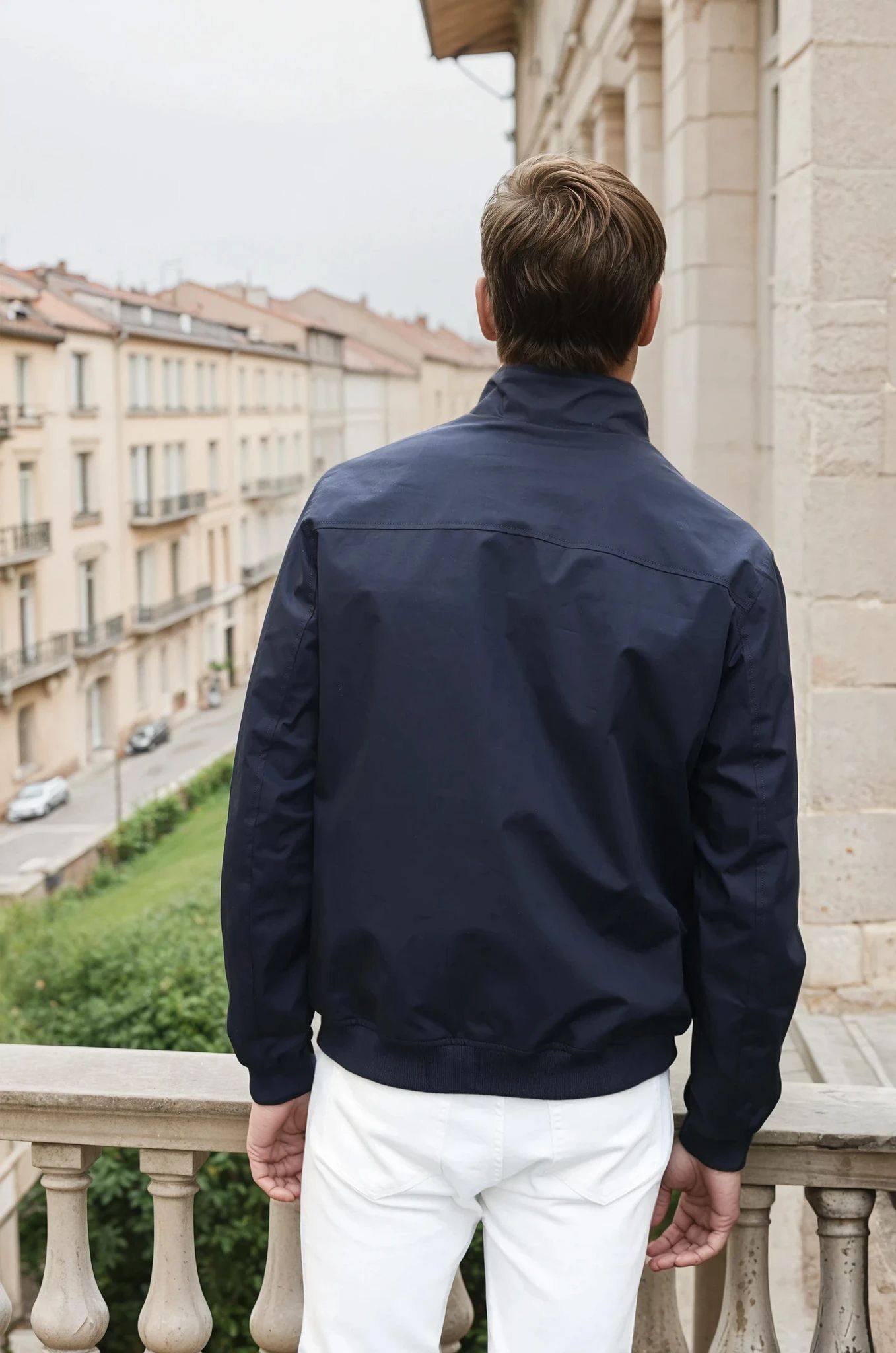 Blouson technique Oliver - Marine-MANTEAU HOMME-Curling-Paris