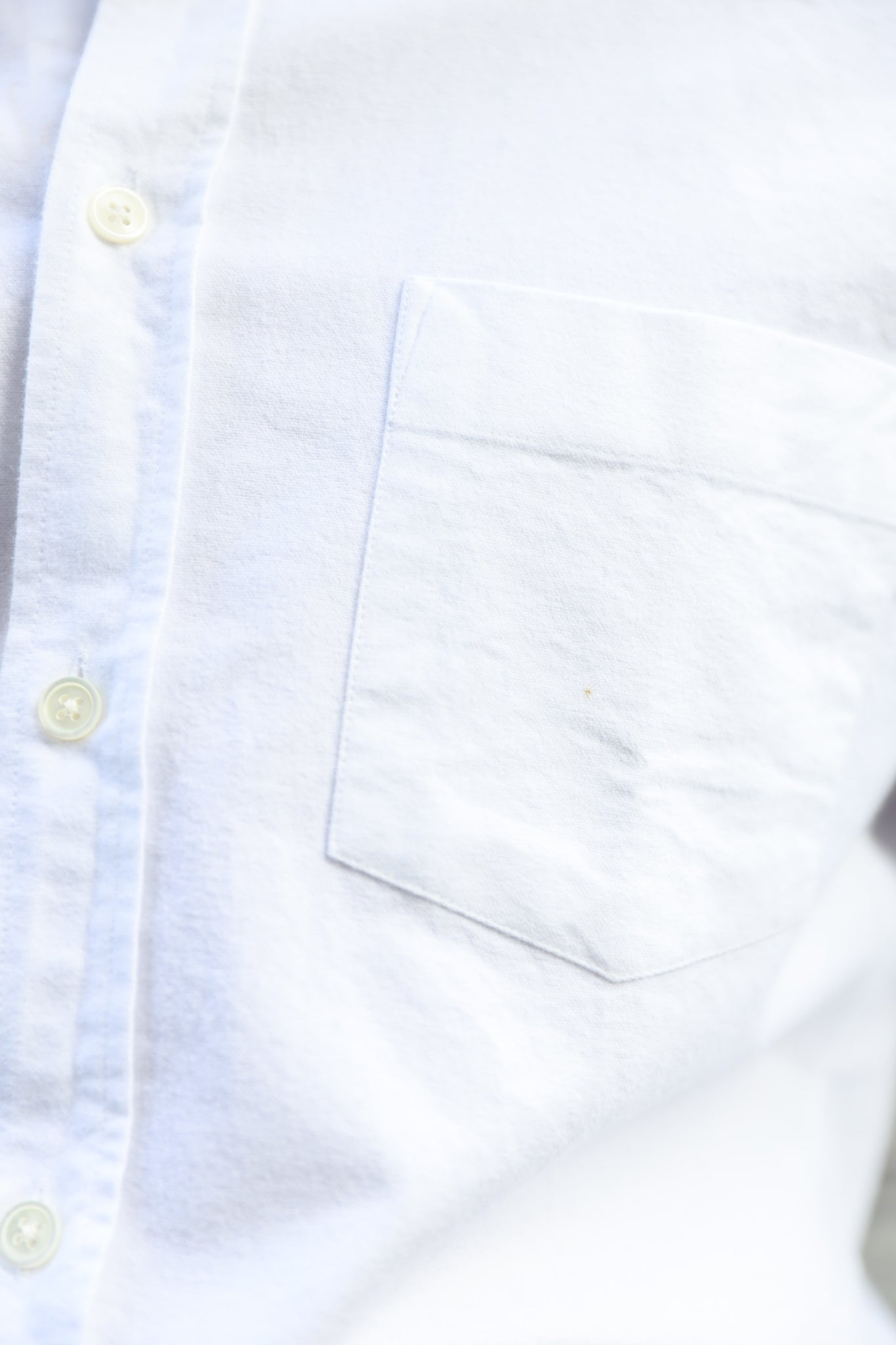 Chemise Clovis en oxford de coton peigné - Blanc-CHEMISE HOMME-Curling-Paris