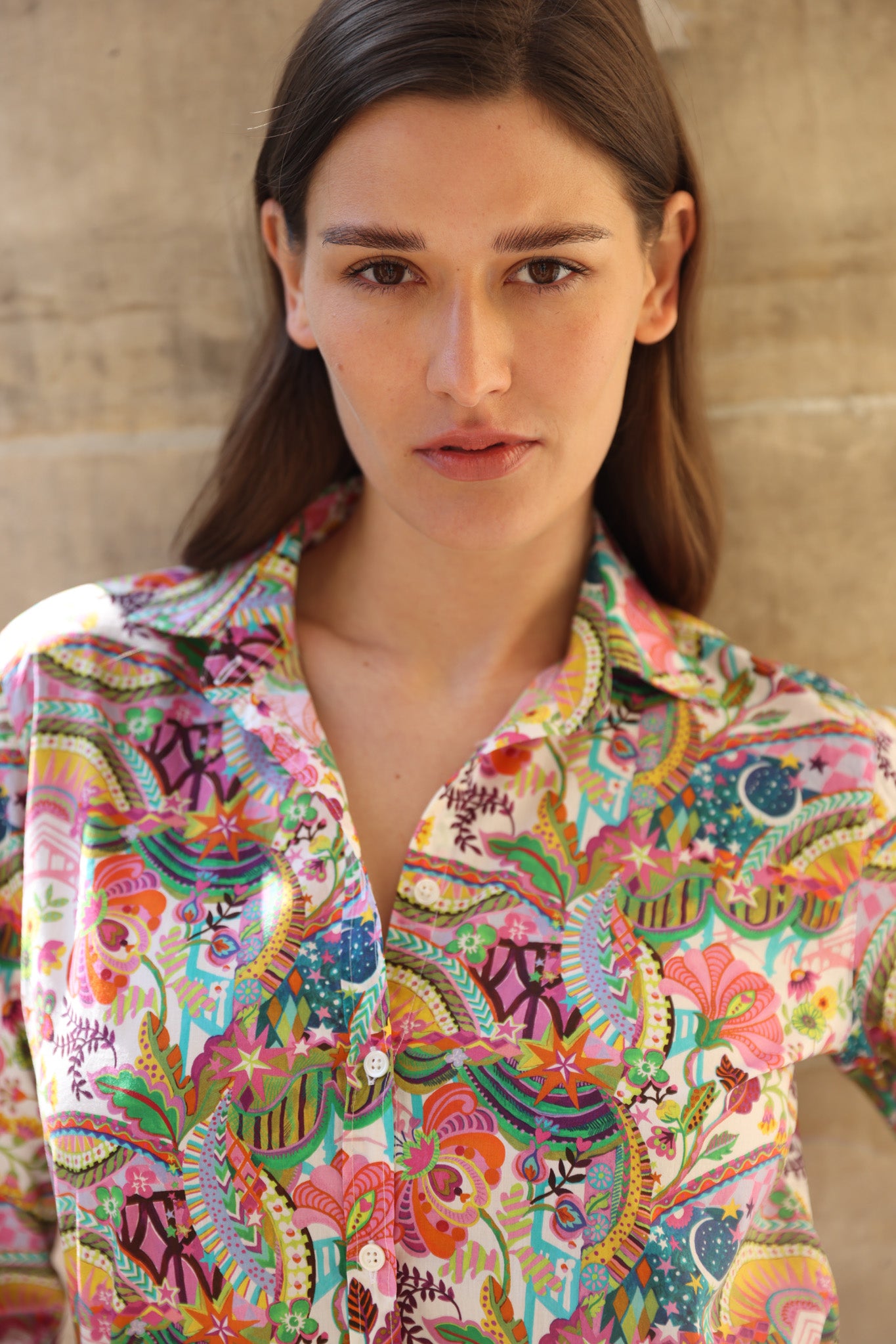 Chemisier Canelle en coton Liberty of London - Liberty Stage-CHEMISIER FEMME-Curling-Paris