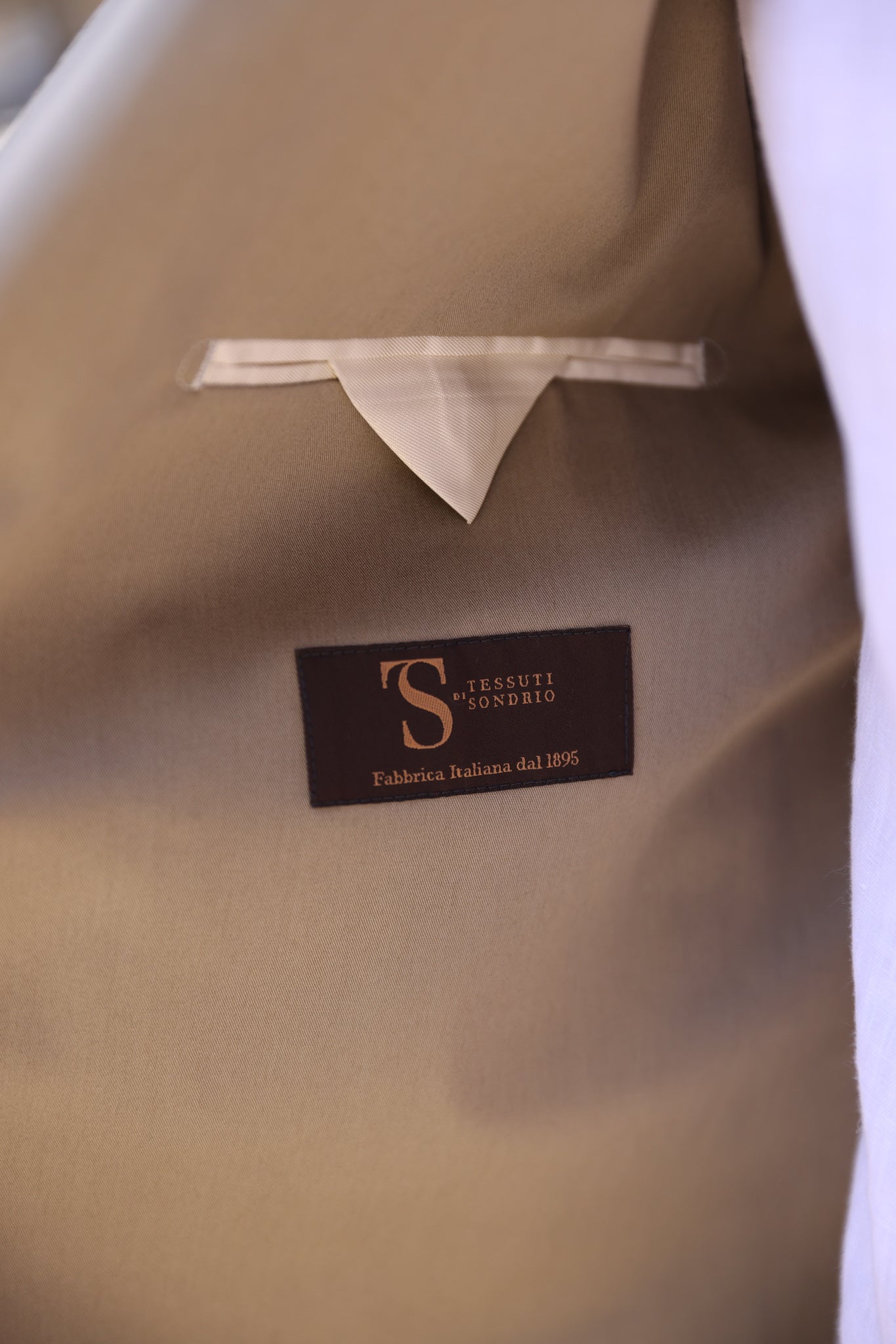 Costume Giorgio 100% coton - Taupe-COSTUME HOMME-Curling-Paris