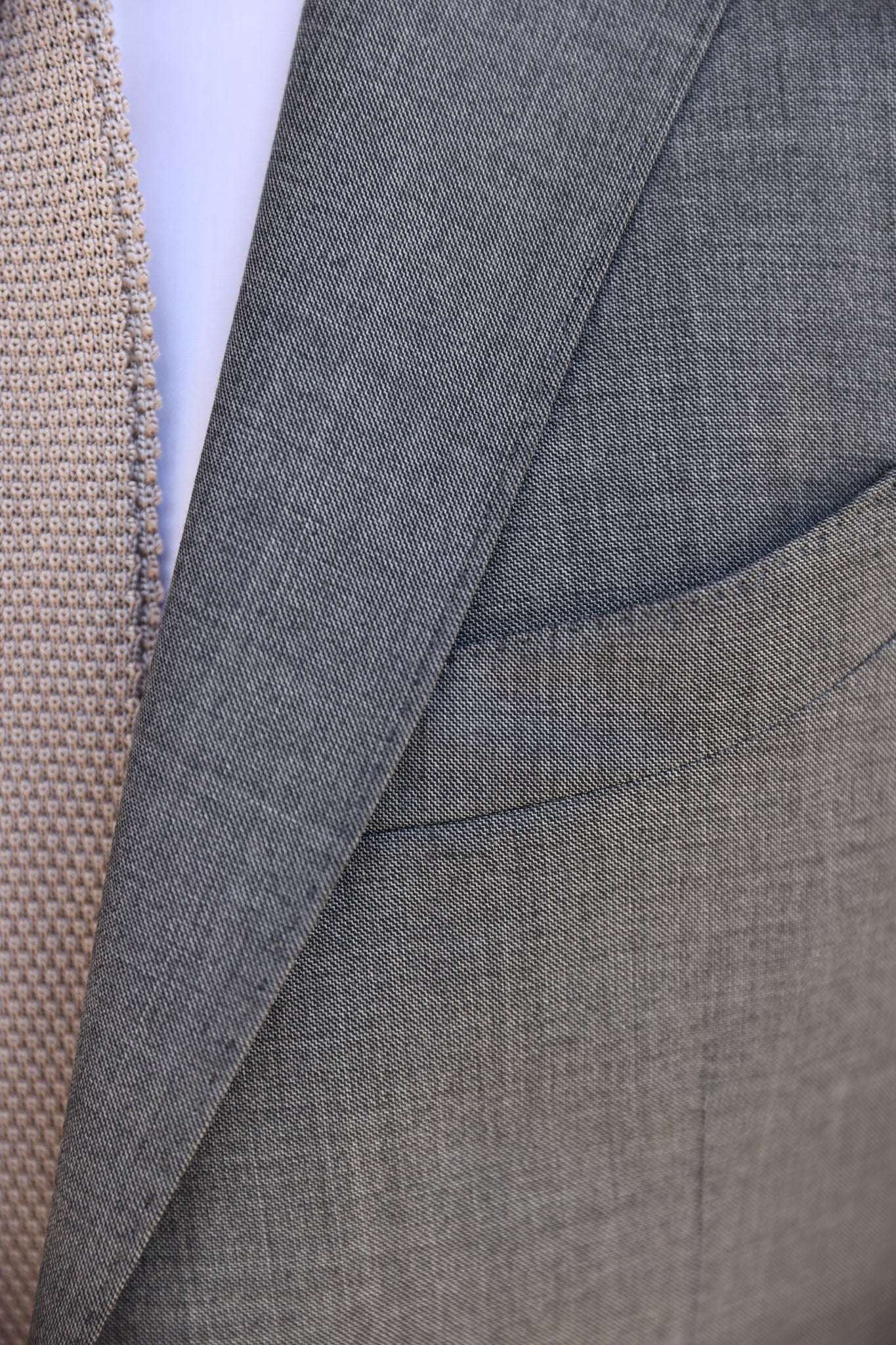 Costume Giorgio 100% laine vierge - Gris Moyen-COSTUME HOMME-Curling-Paris