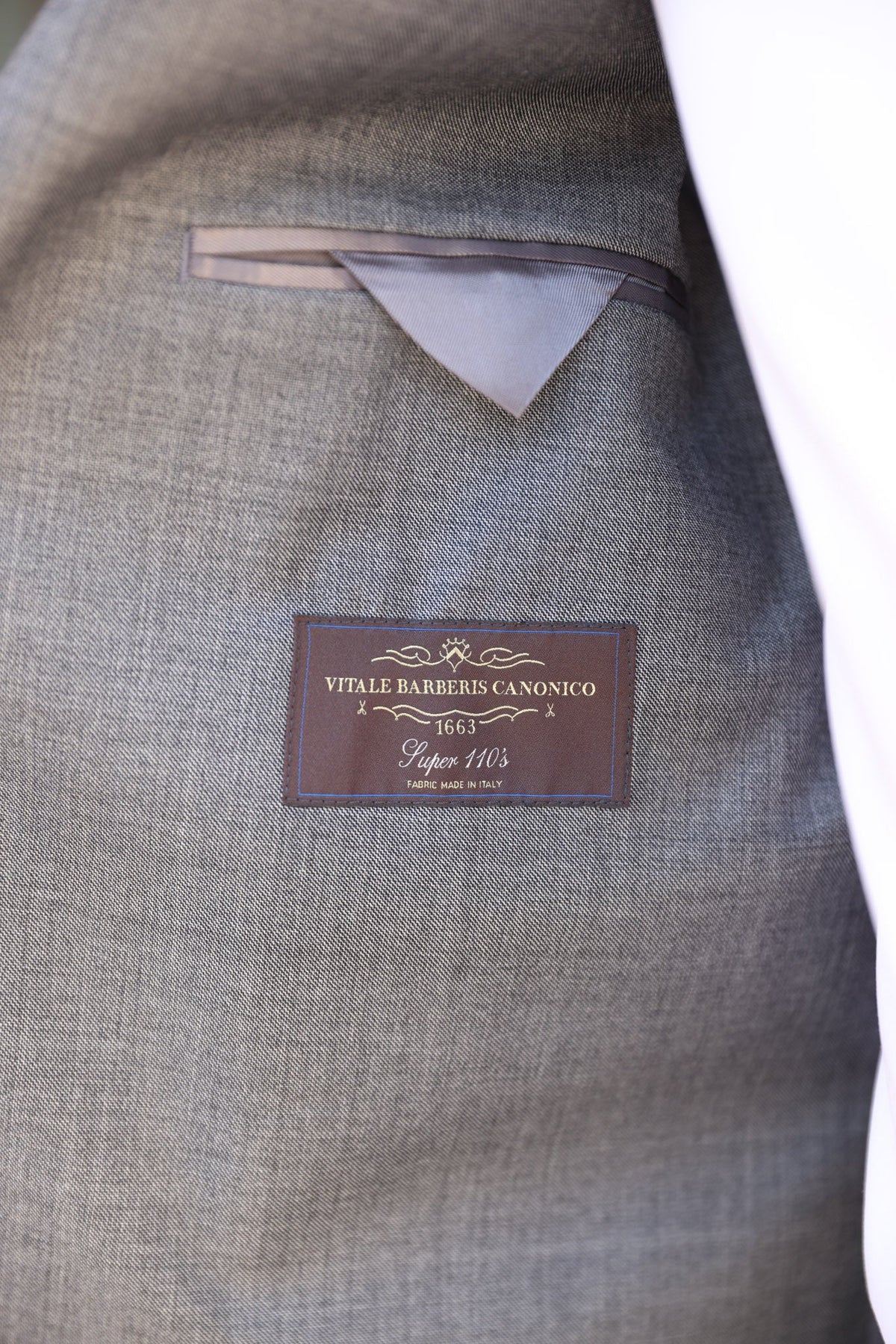 Costume Giorgio 100% laine vierge - Gris Moyen-COSTUME HOMME-Curling-Paris
