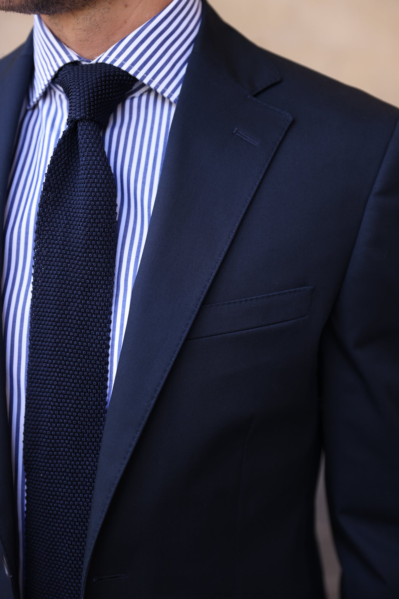 Costume Goal 100% coton - Marine-COSTUME HOMME-Curling-Paris