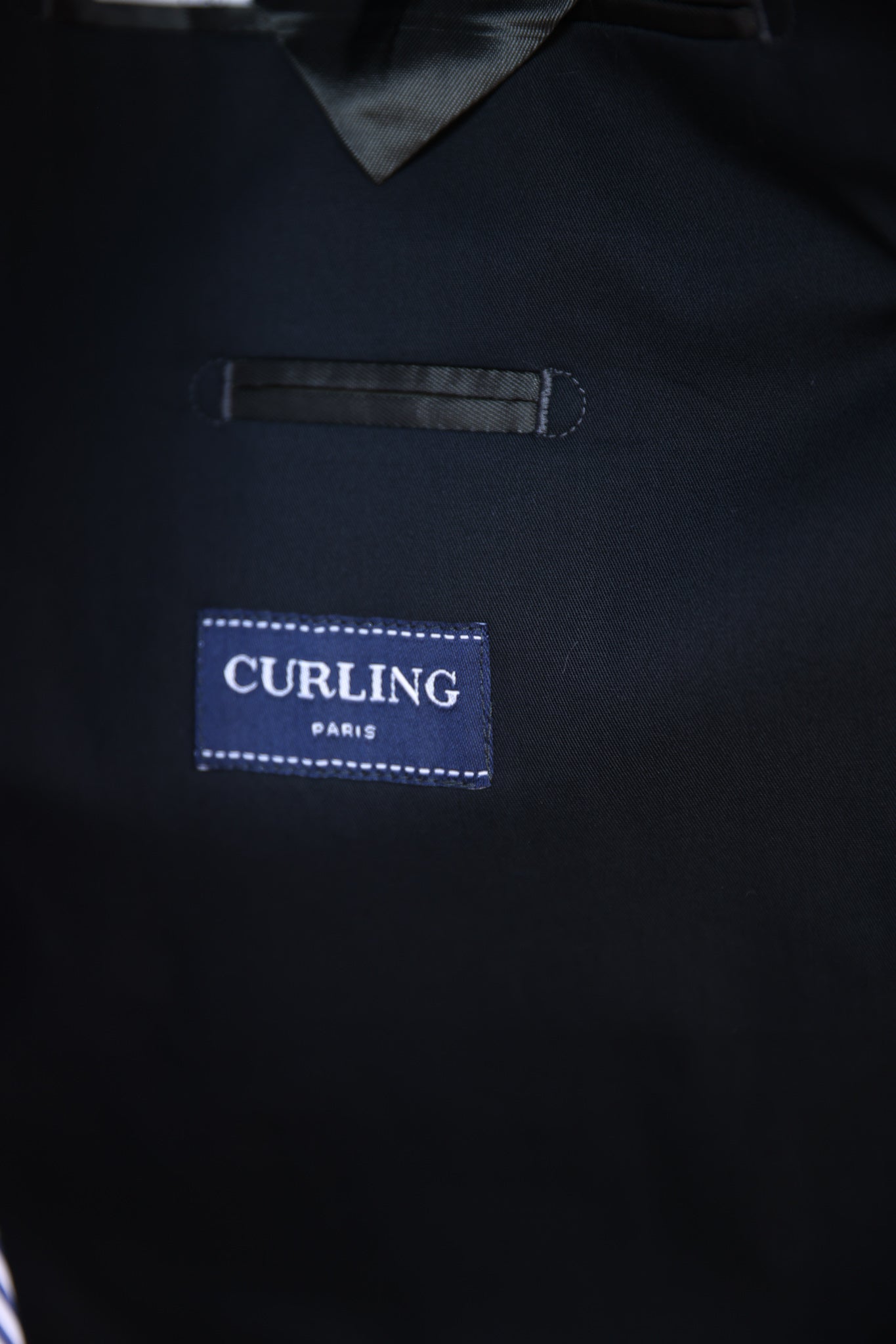 Costume Goal 100% coton - Marine-COSTUME HOMME-Curling-Paris