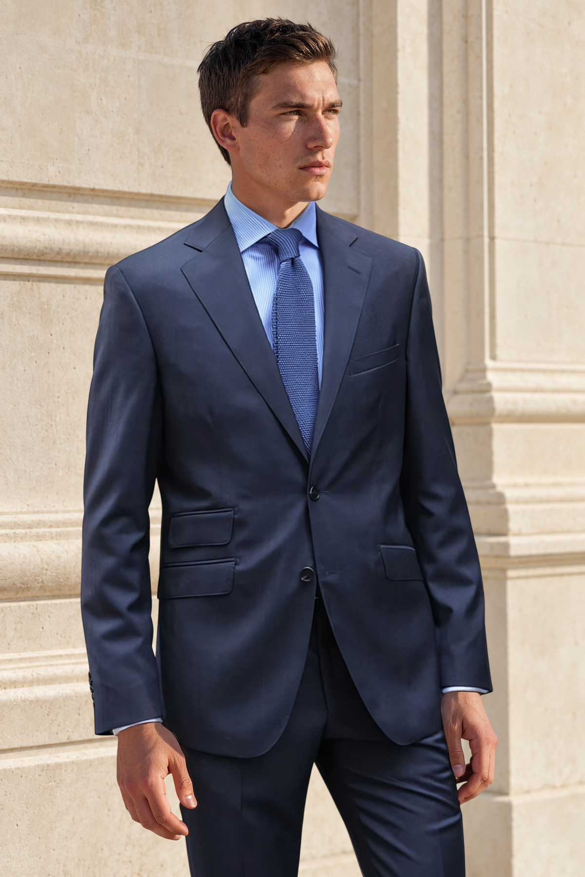 Costume Goal 100% laine vierge - Anthracite metal-COSTUME HOMME-Curling-Paris