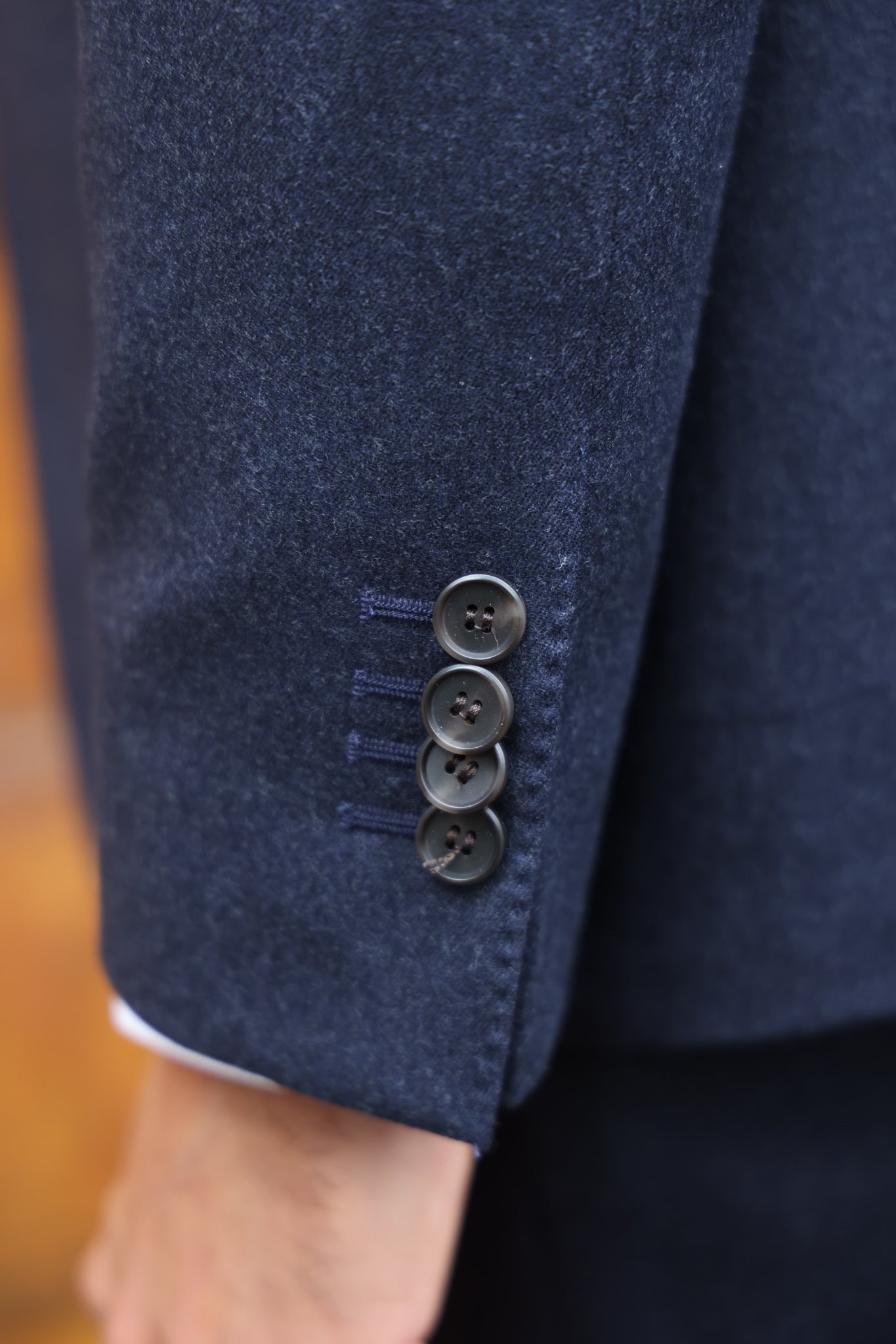 Costume Goal en flanelle 100% laine vierge - Jeans-COSTUME HOMME-Curling-Paris