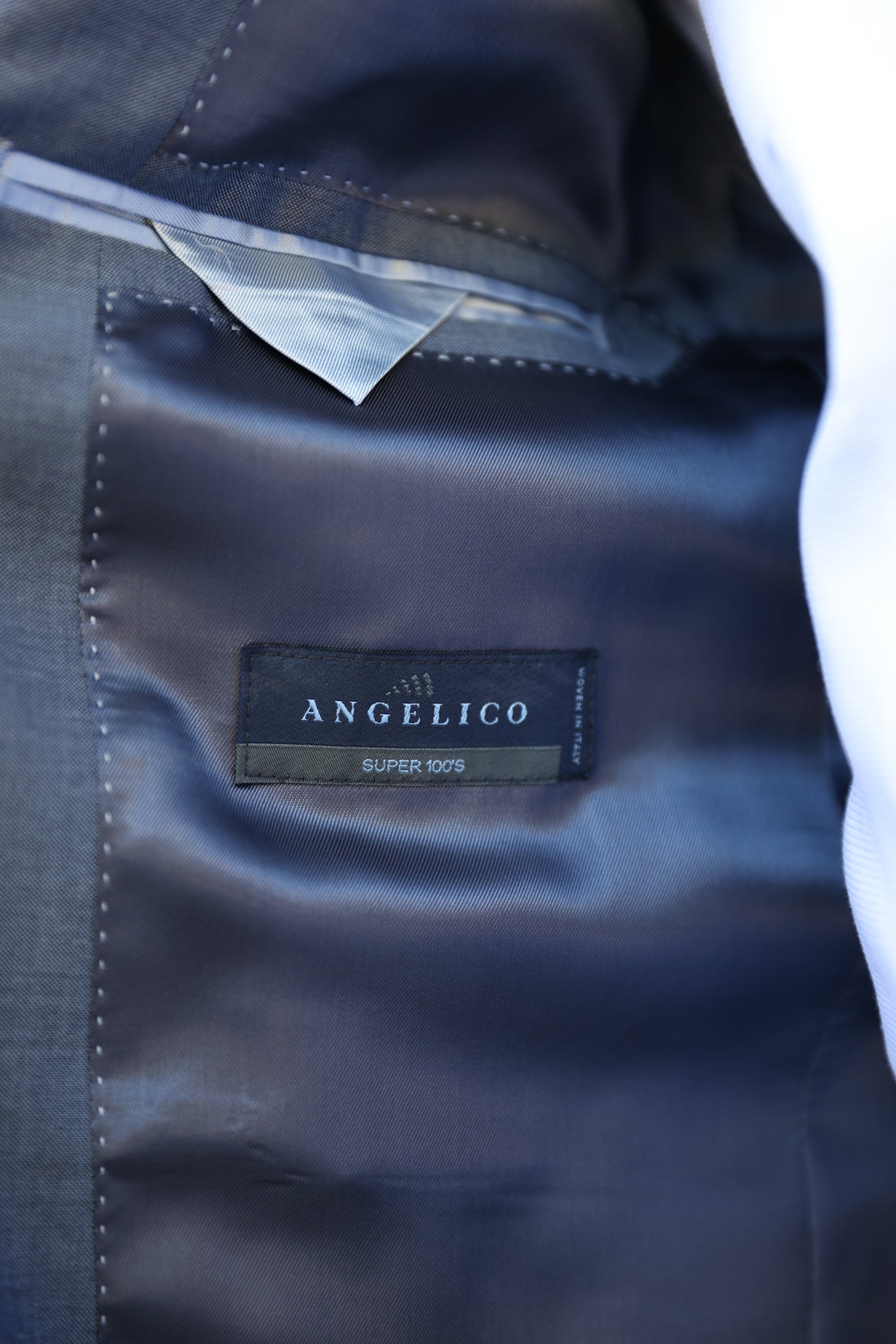 Costume Goal laine vierge - Gris Bleu-COSTUME HOMME-Curling-Paris