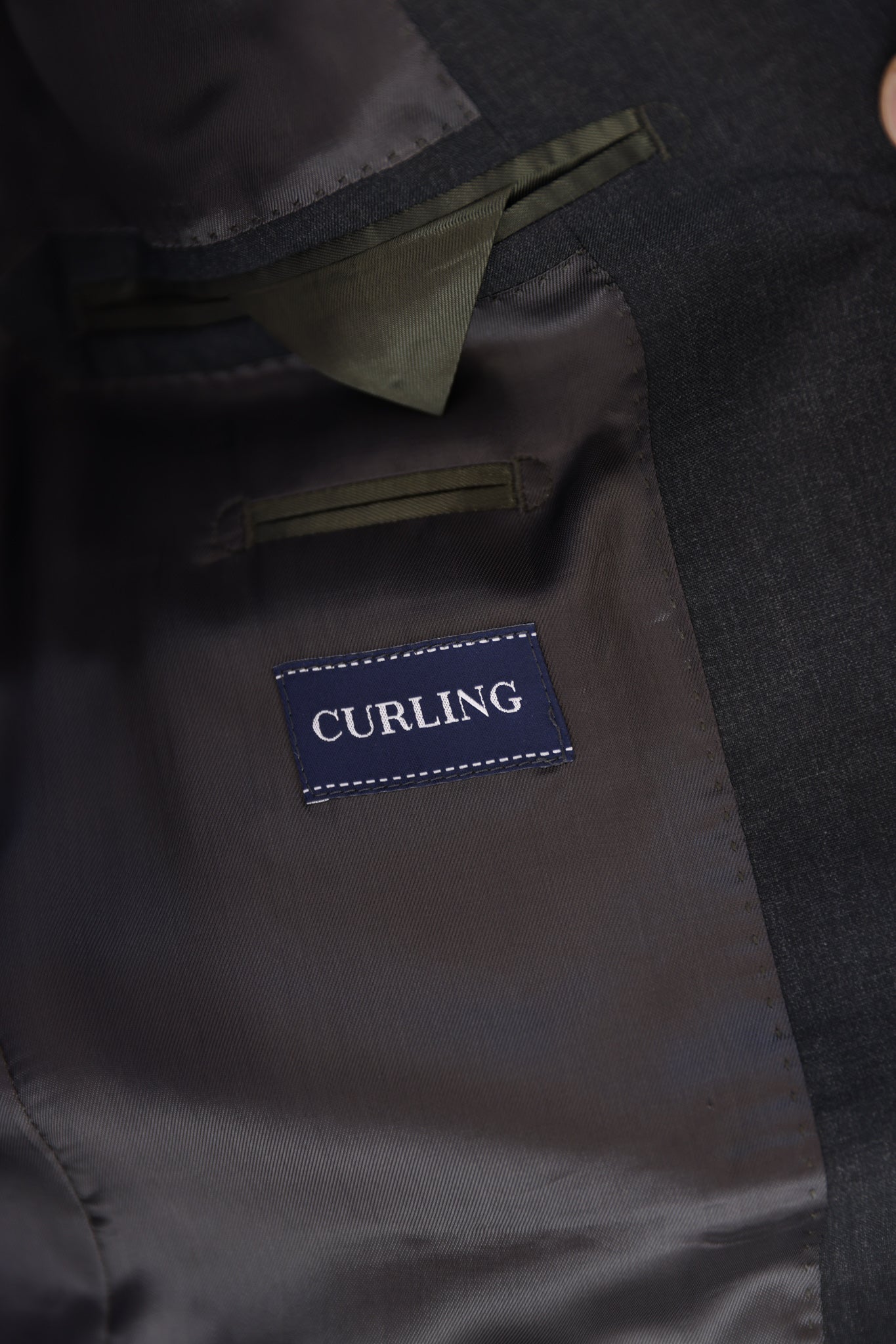 Costume Steven en laine vierge - Anthracite-COSTUME HOMME-Curling-Paris