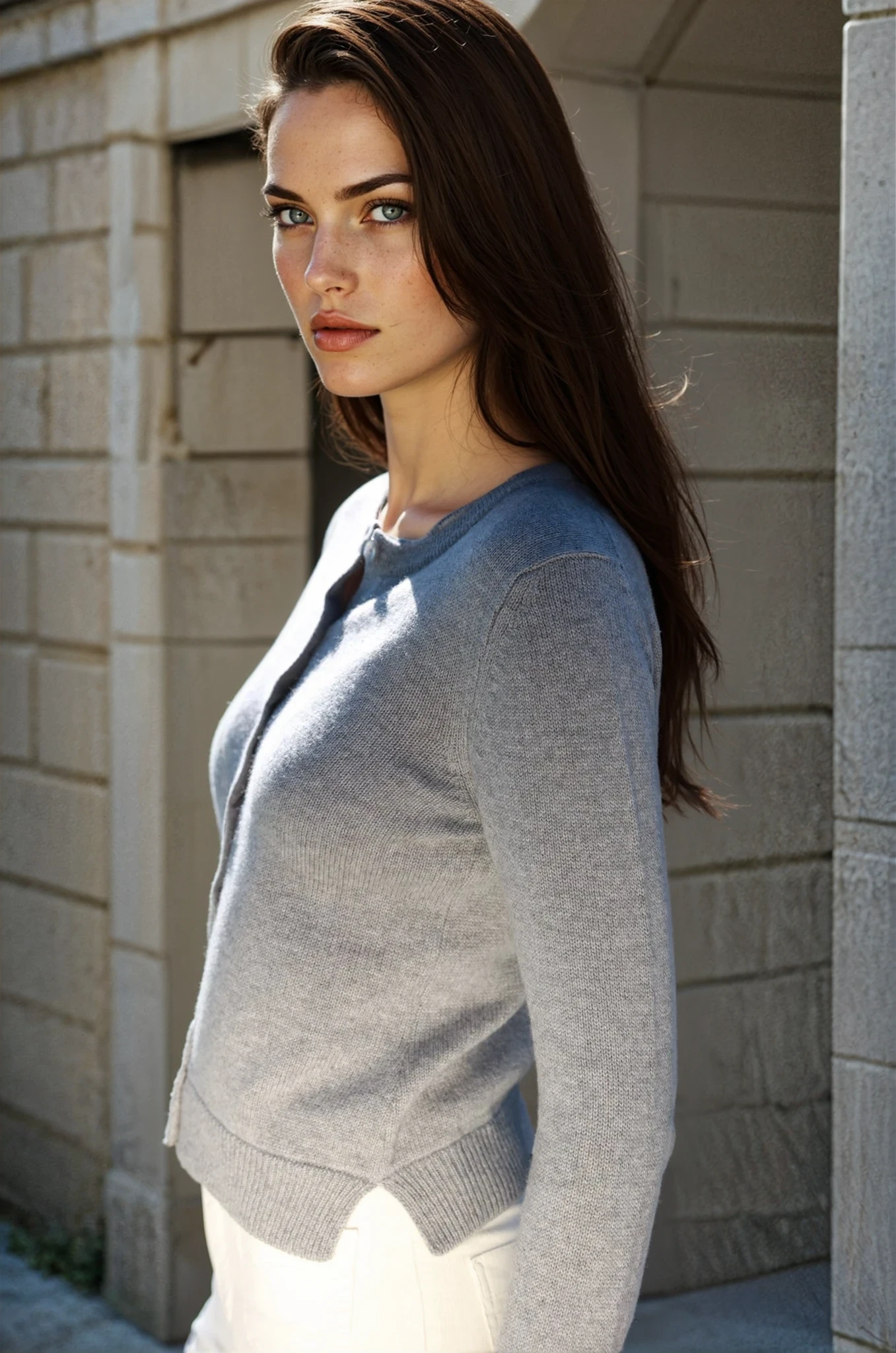 Gilet Charlie en laine et cachemire - Gris-PULL FEMME-Curling-Paris