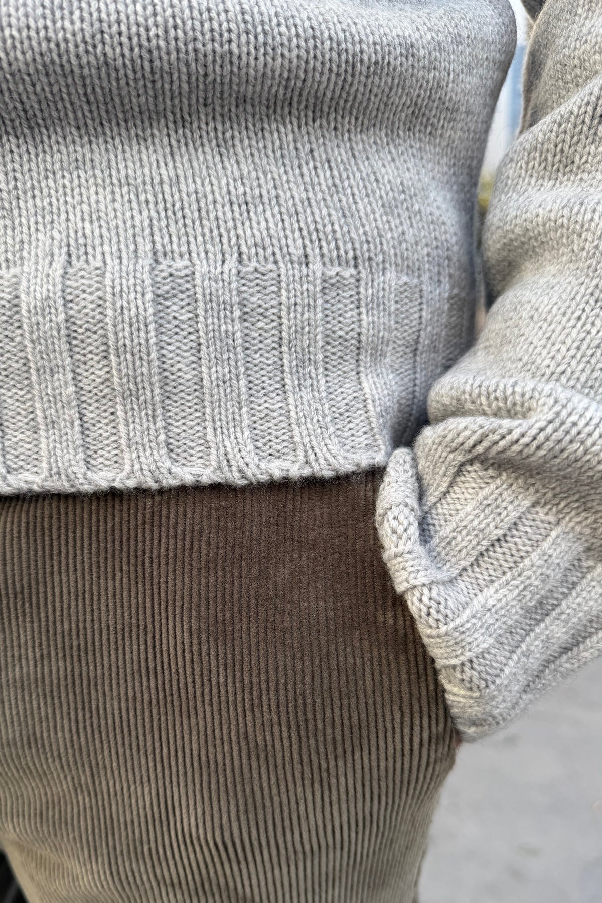 Gilet Renato zippé en laine & cachemire – Gris clair-PULL HOMME-Curling-Paris