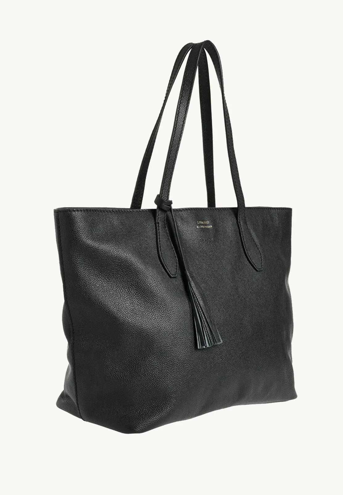 Grand sac zippé Shopper Loxwood -Noir-SAC FEMME-Curling-Paris