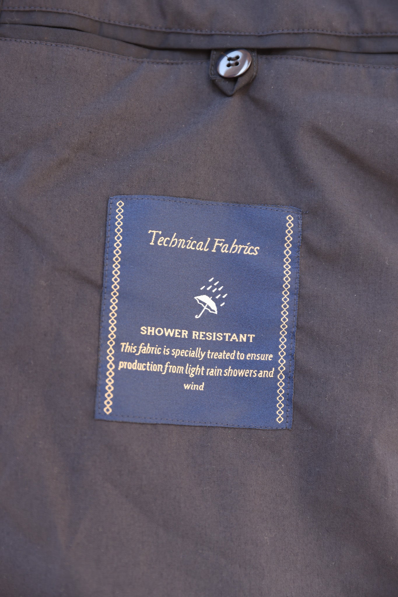 Imperméable Harry - Marine-MANTEAU HOMME-Curling-Paris