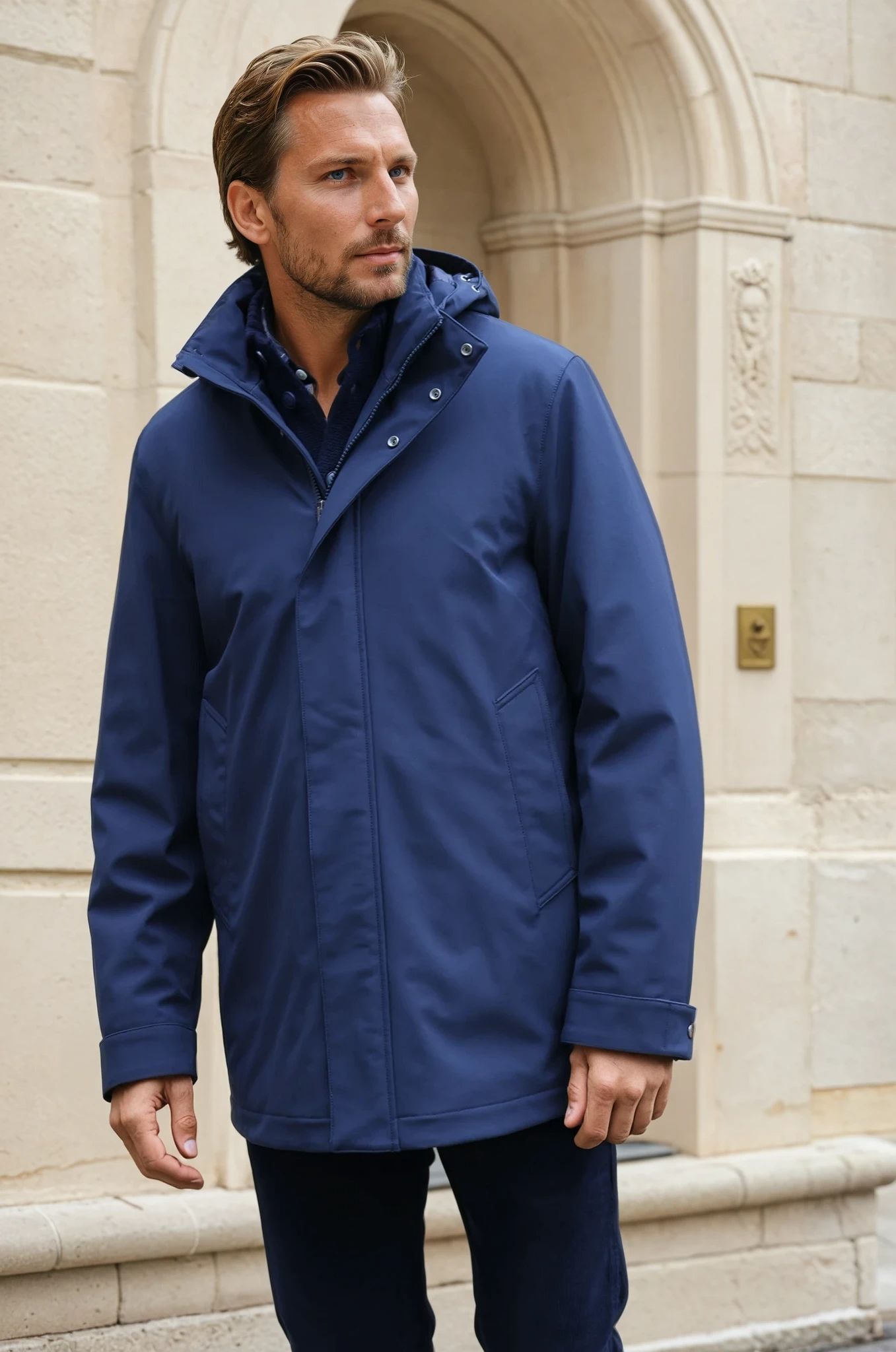 PARKA SOFT SHELL-MANTEAU-Curling-Paris