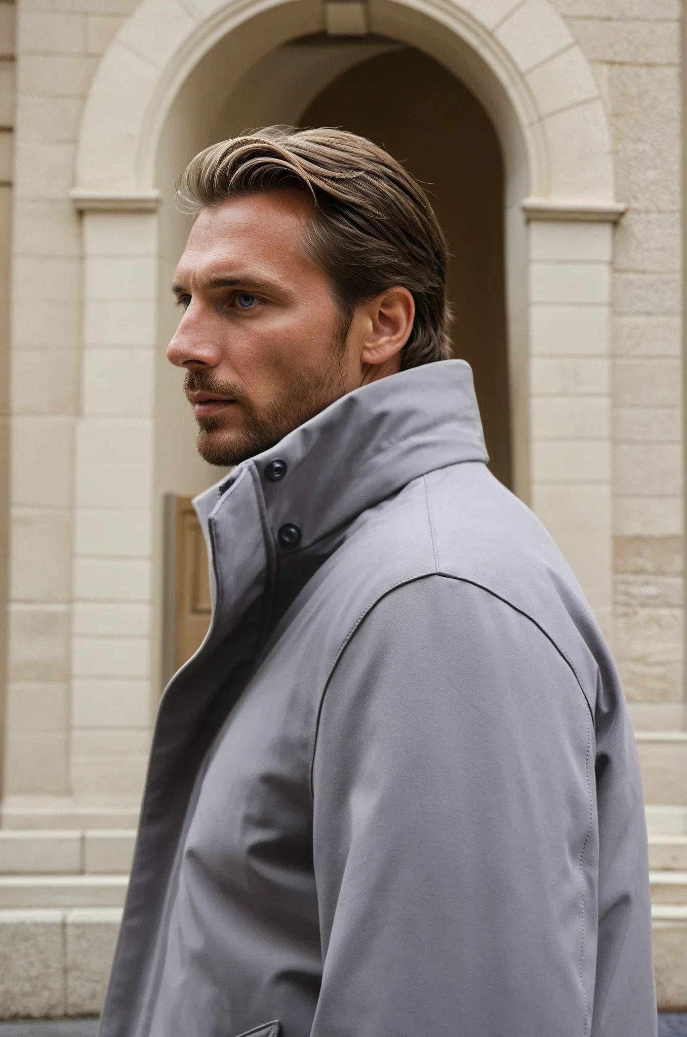 PARKA SOFT SHELL-MANTEAU-Curling-Paris