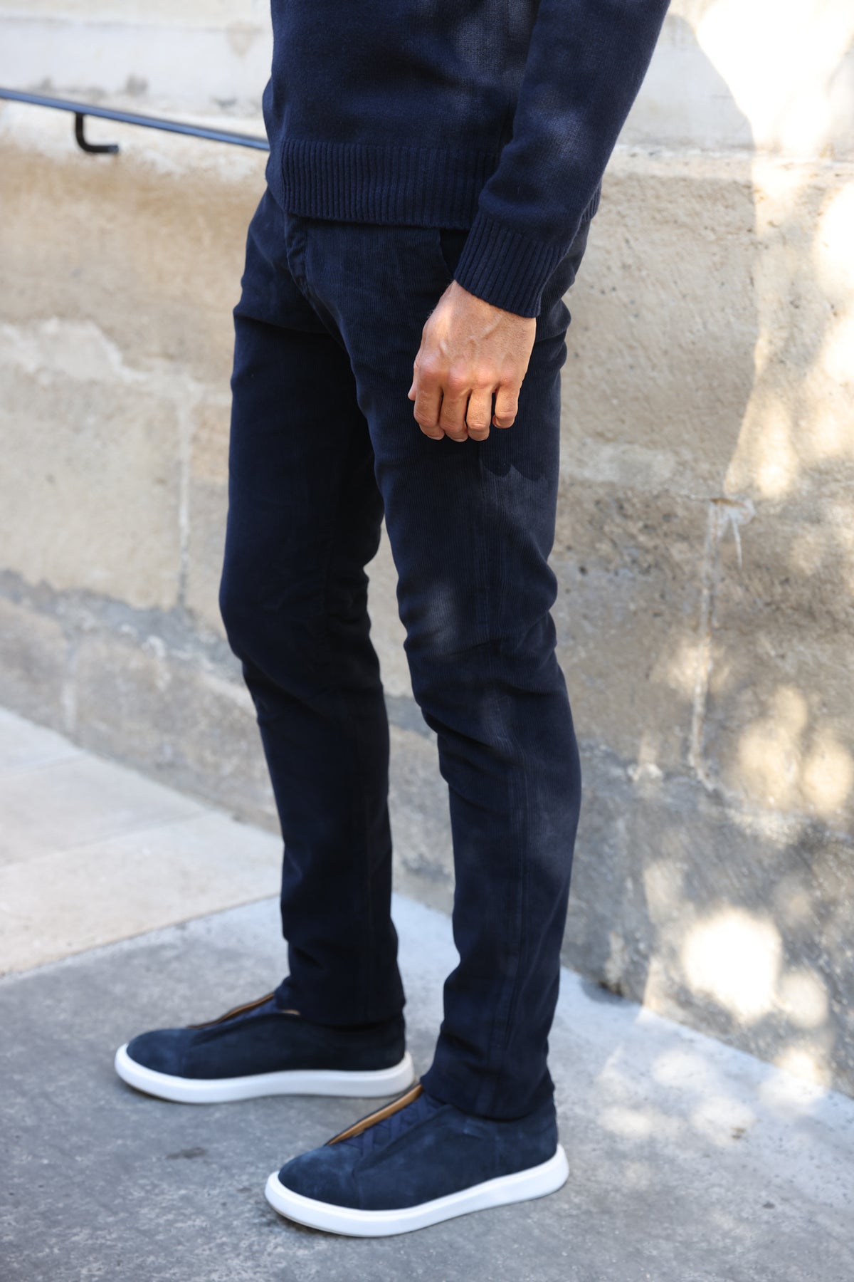 Seanvfit corduroy trousers - Navy