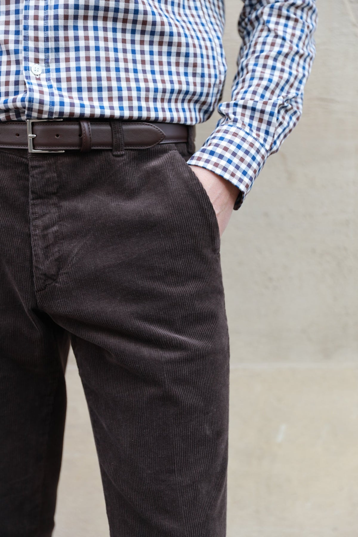 Seanvfit corduroy trousers - Brown