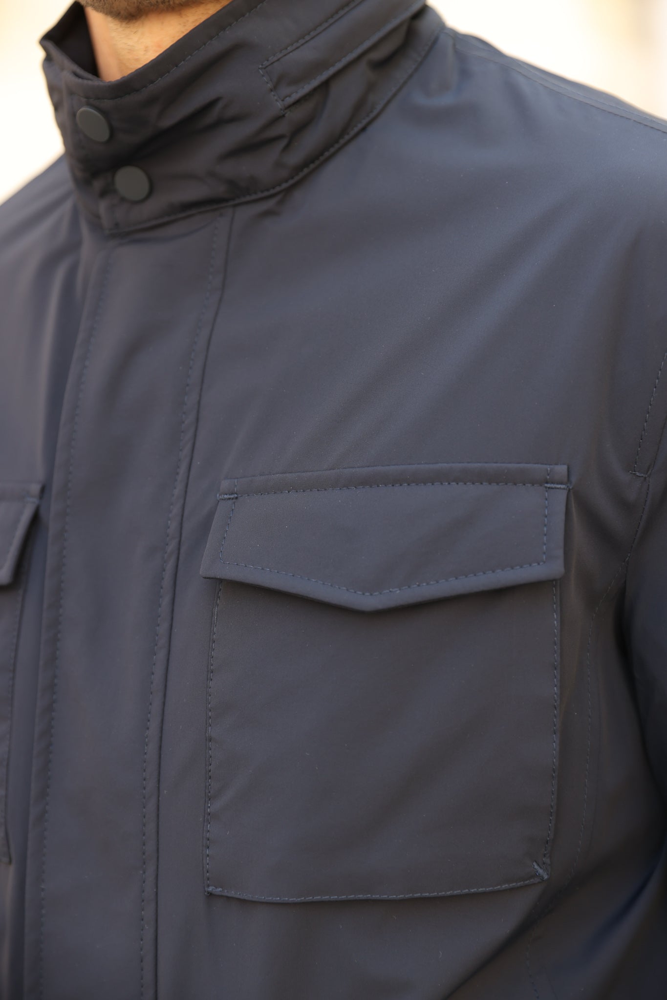 Parka Archie - Marine-MANTEAU HOMME-Curling-Paris