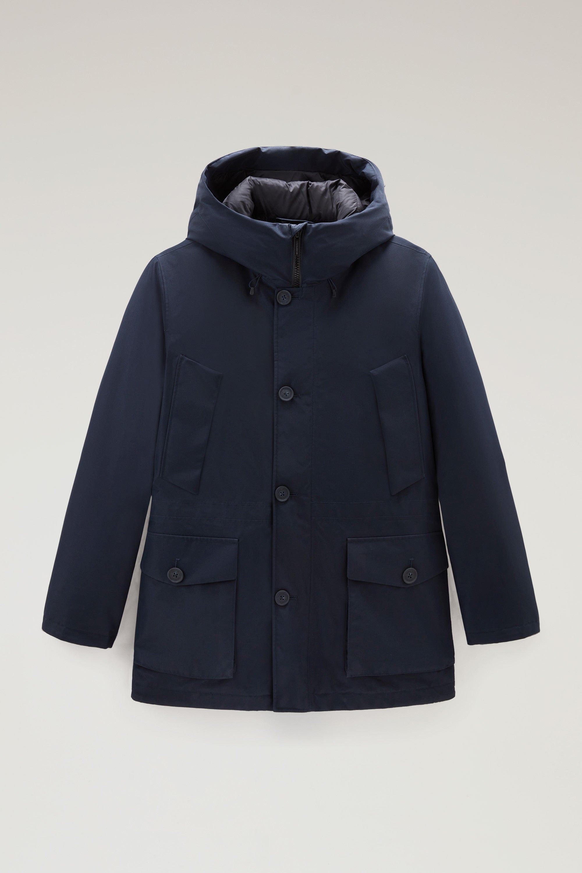 Parka Mountain Woolrich en Gore-tex - Melton Blue-MANTEAU HOMME-Curling-Paris