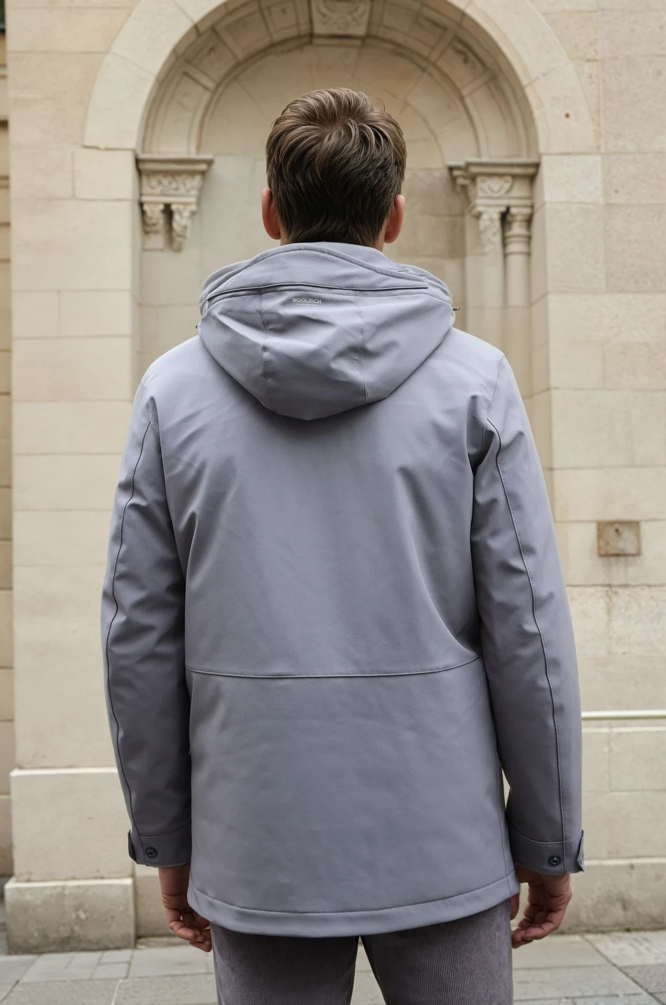 Parka Woolrich Softshell - Falcon-MANTEAU HOMME-Curling-Paris