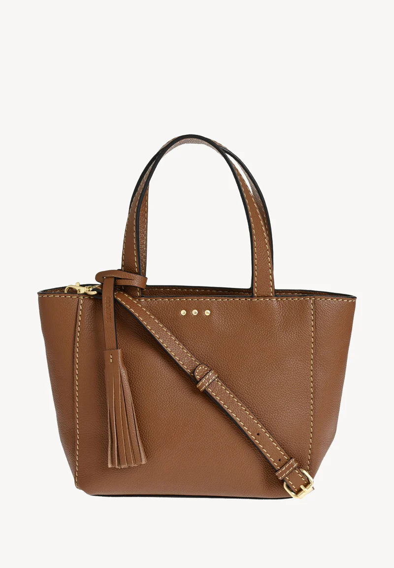 Sac baby cabas cuir saffiano - Brandy-SAC FEMME-Curling-Paris