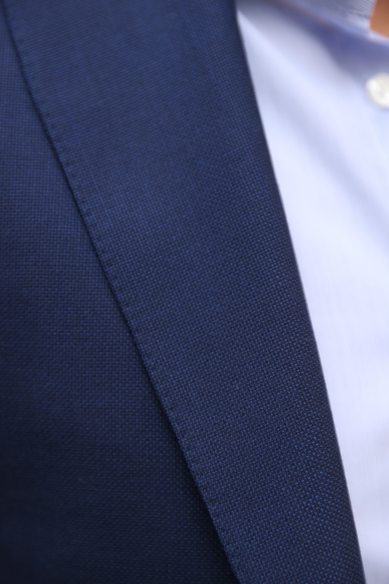 Veste Giorgio légère en laine froide - Marine-VESTE BLAZER HOMME-Curling-Paris