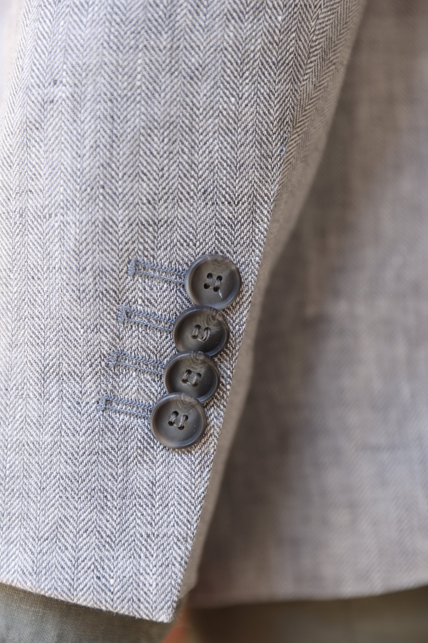 Veste Steven en lin - Gris clair-VESTE BLAZER HOMME-Curling-Paris