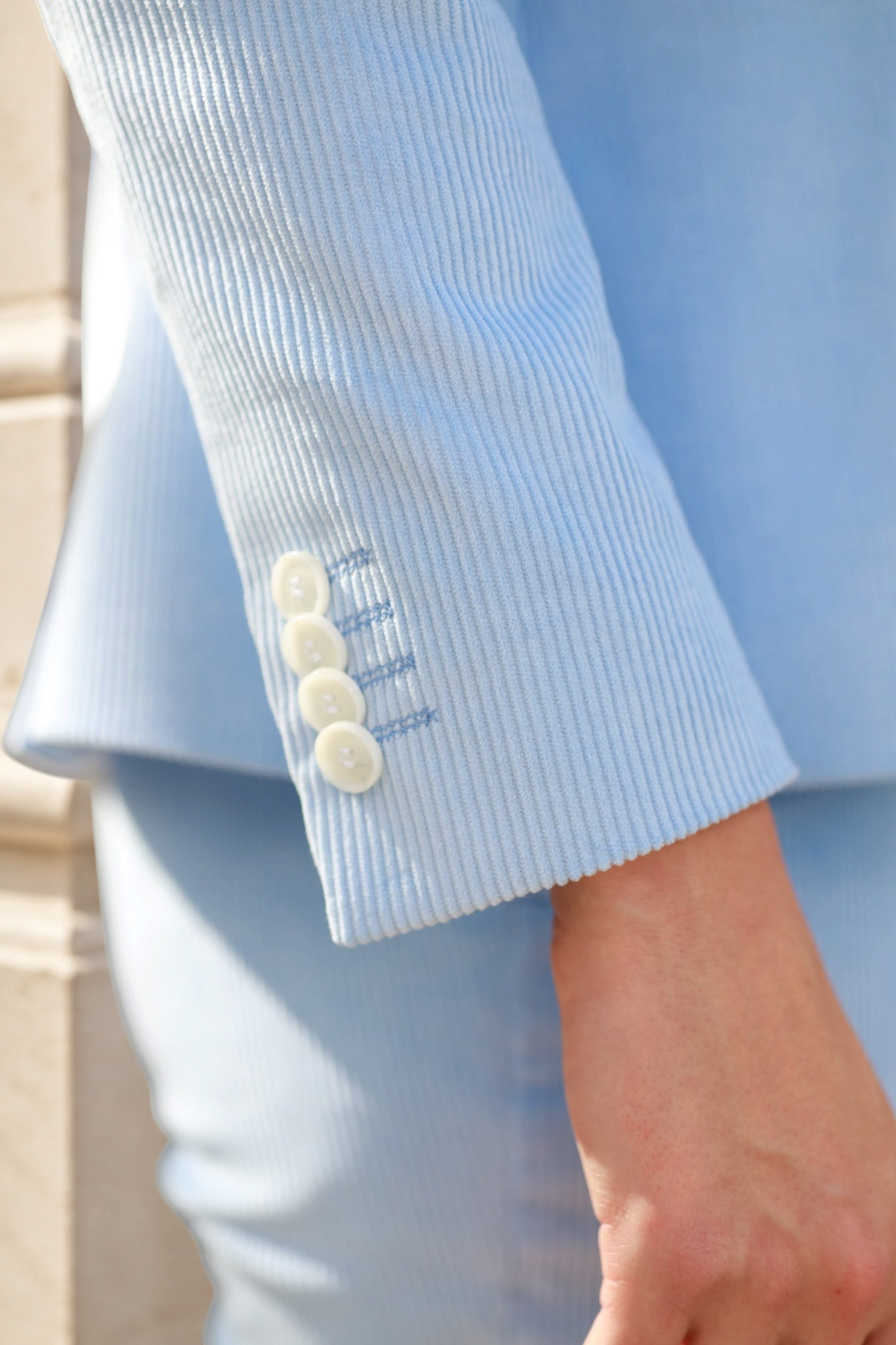 Veste Vesnove en velours côtelé - Ciel-VESTE BLAZER FEMME-Curling-Paris