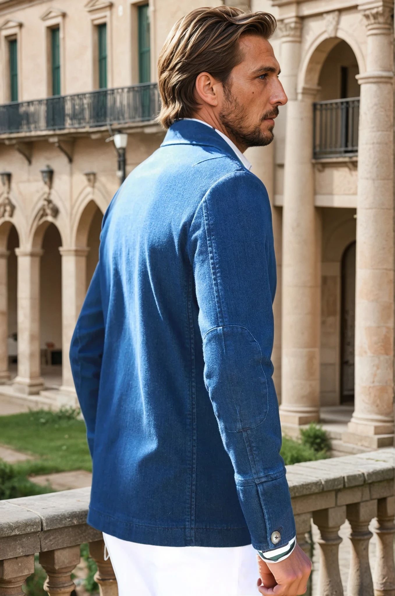 Veste peintre homme en coton stretch - Jeans-VESTE BLAZER HOMME-Curling-Paris