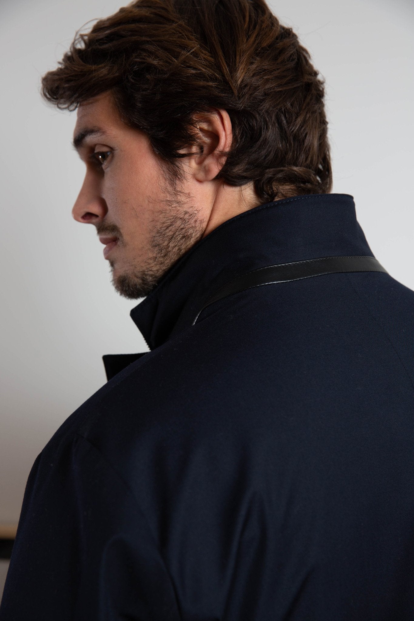 Imperméable Eliott - Marine-MANTEAU HOMME-Curling-Paris