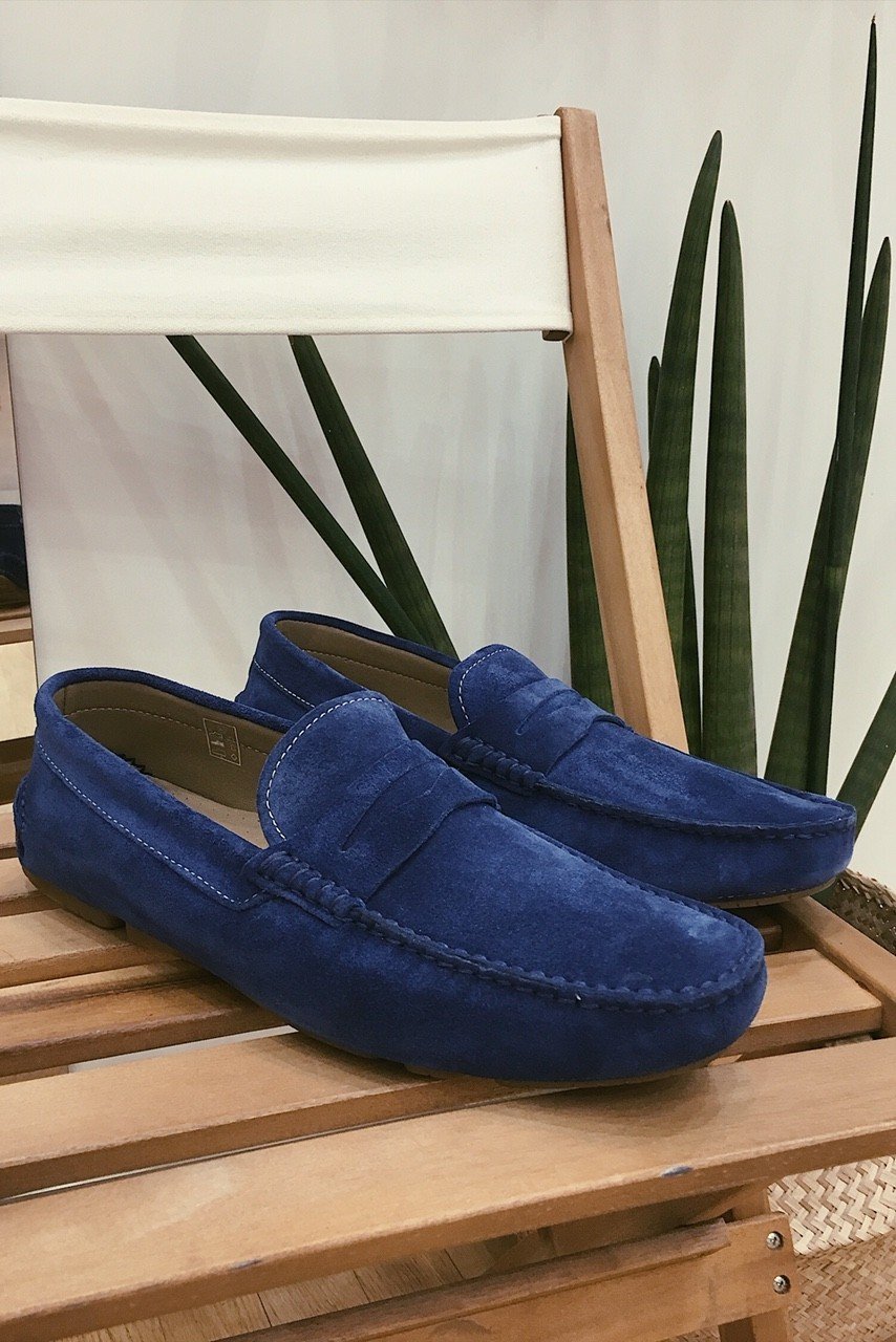 Mocassins en daim-CHAUSSURES HOMME-Curling-Paris