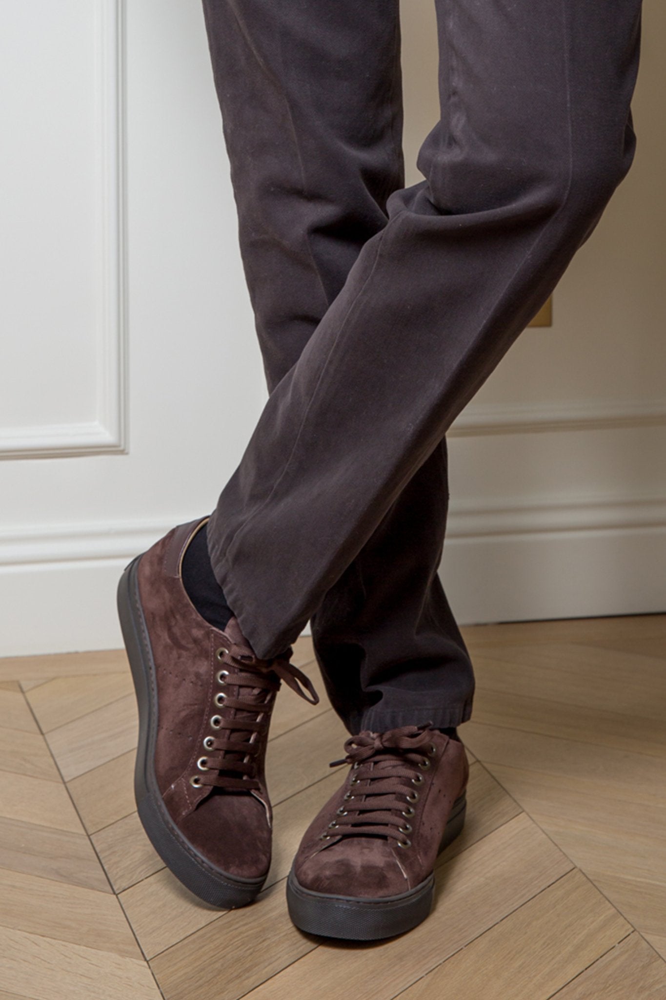 Sneakers Henry en daim-CHAUSSURES HOMME-Curling-Paris