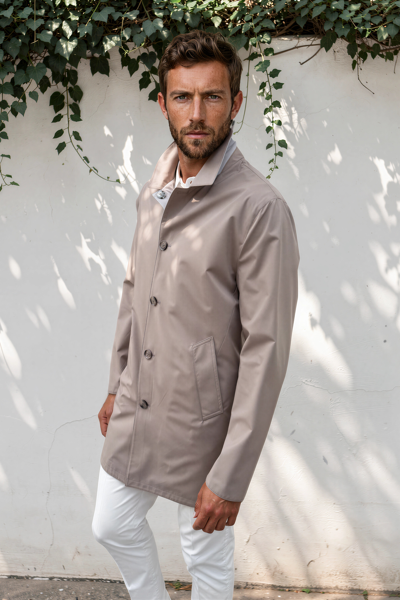 Imperméable Stanley réversible - Taupe - Beige