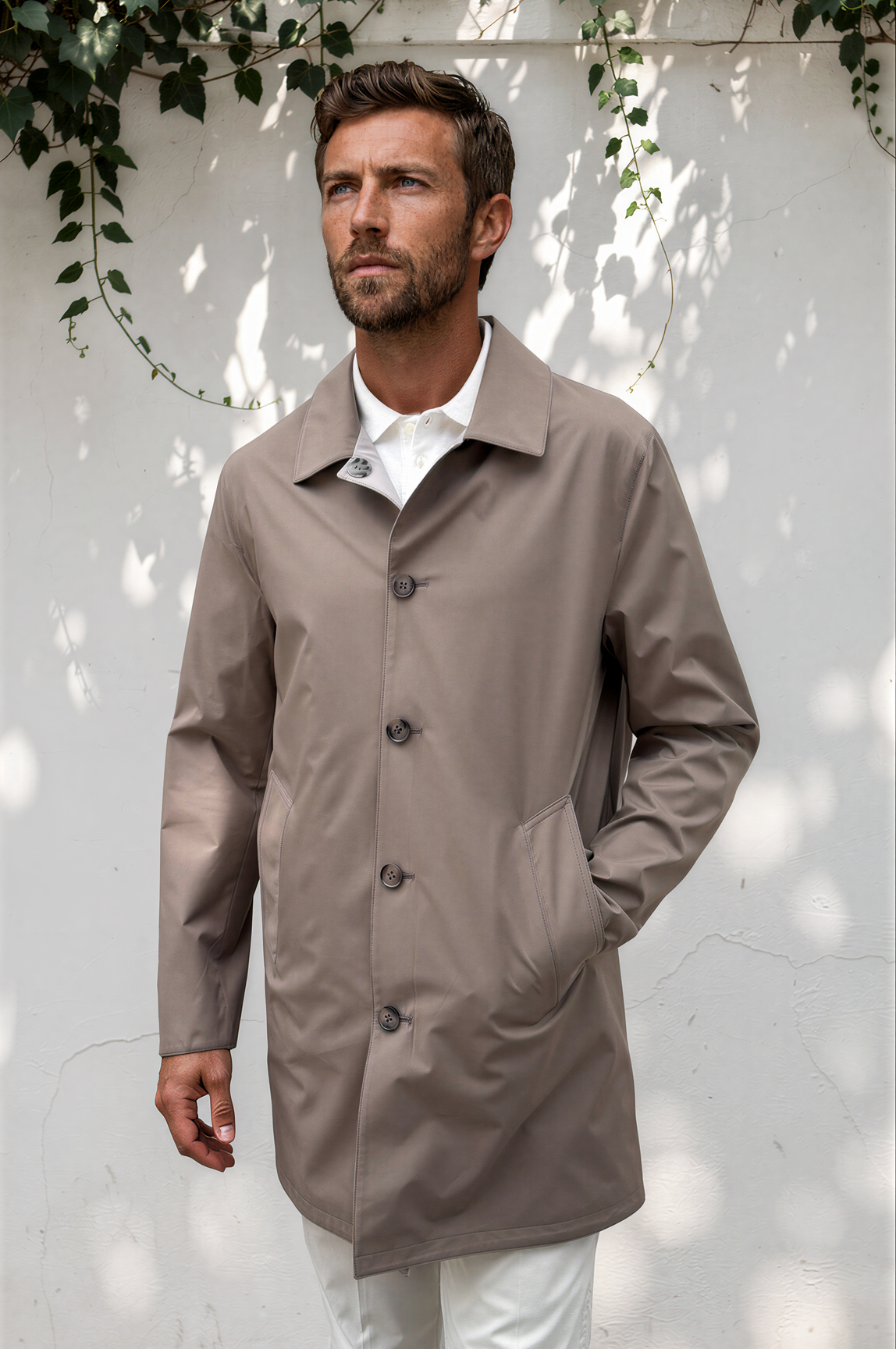Imperméable Stanley réversible - Taupe - Beige