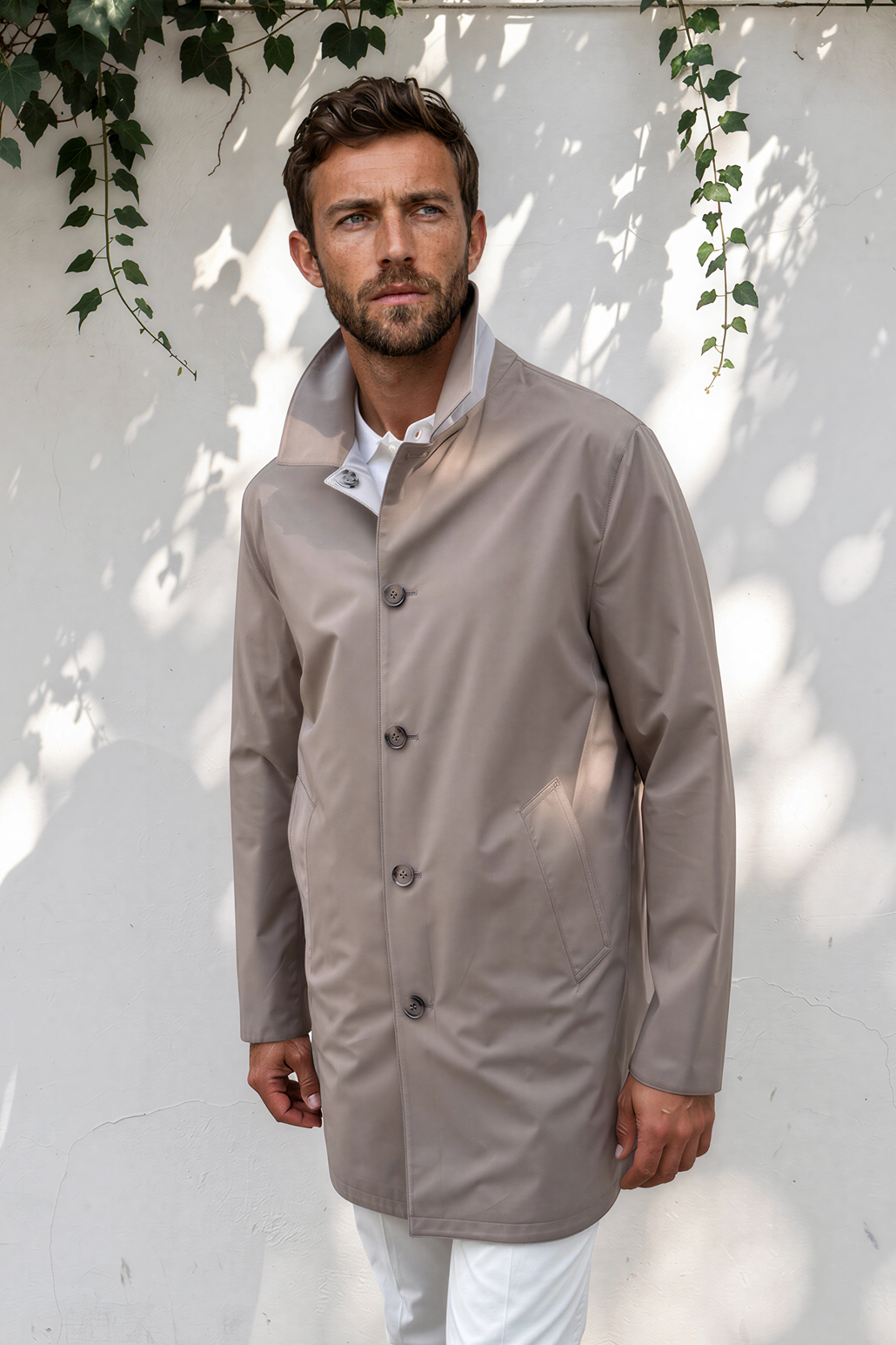 Imperméable Stanley réversible - Taupe - Beige