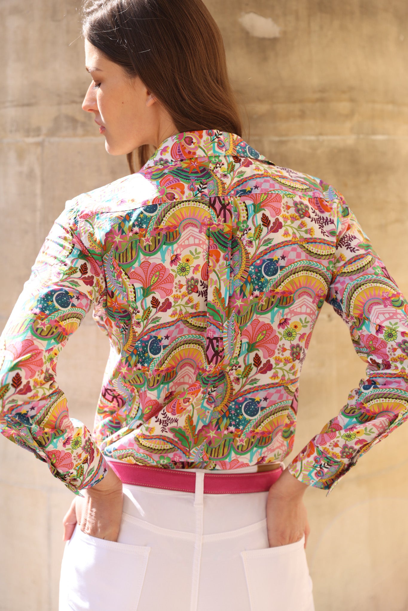 Chemisier Canelle en coton Liberty of London - Liberty Stage-CHEMISIER FEMME-Curling-Paris