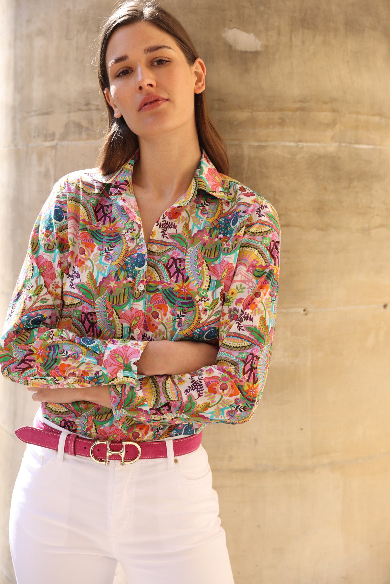Chemisier Canelle en coton Liberty of London - Liberty Stage-CHEMISIER FEMME-Curling-Paris