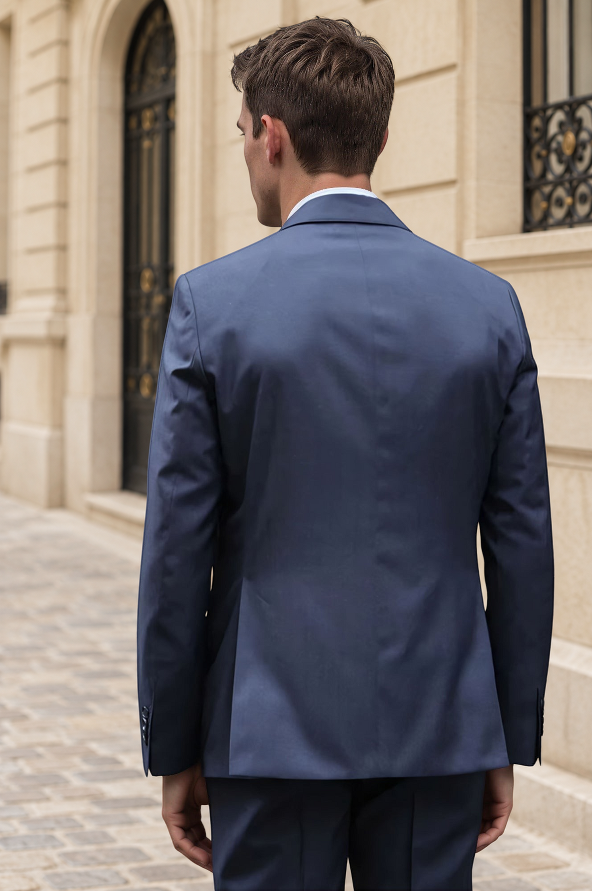 Costume Goal 100% laine vierge - Anthracite metal-COSTUME HOMME-Curling-Paris