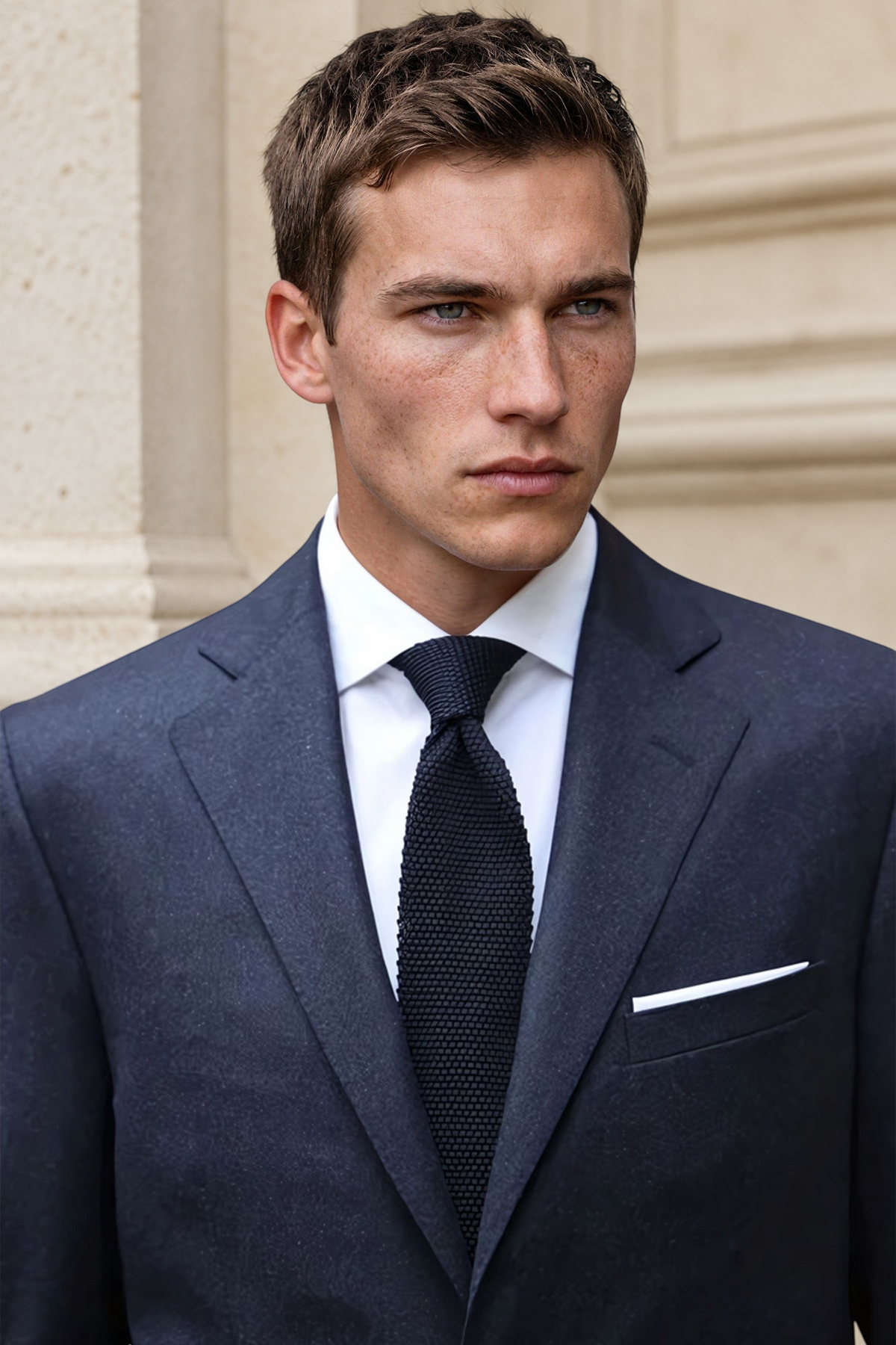 Costume Goal en laine Super 110'S - Jeans-COSTUME HOMME-Curling-Paris