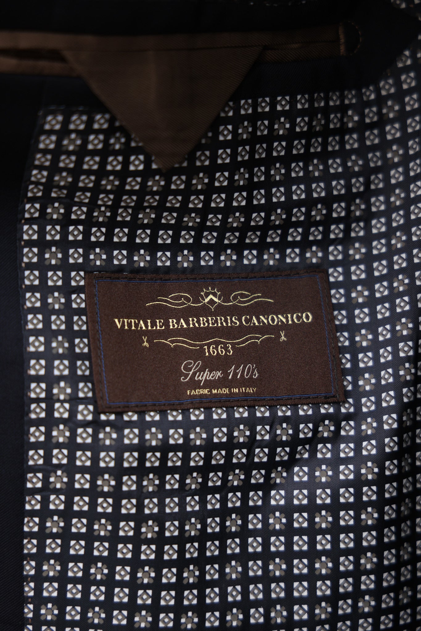 Costume Goal en laine Super 110'S - Marine-COSTUME HOMME-Curling-Paris