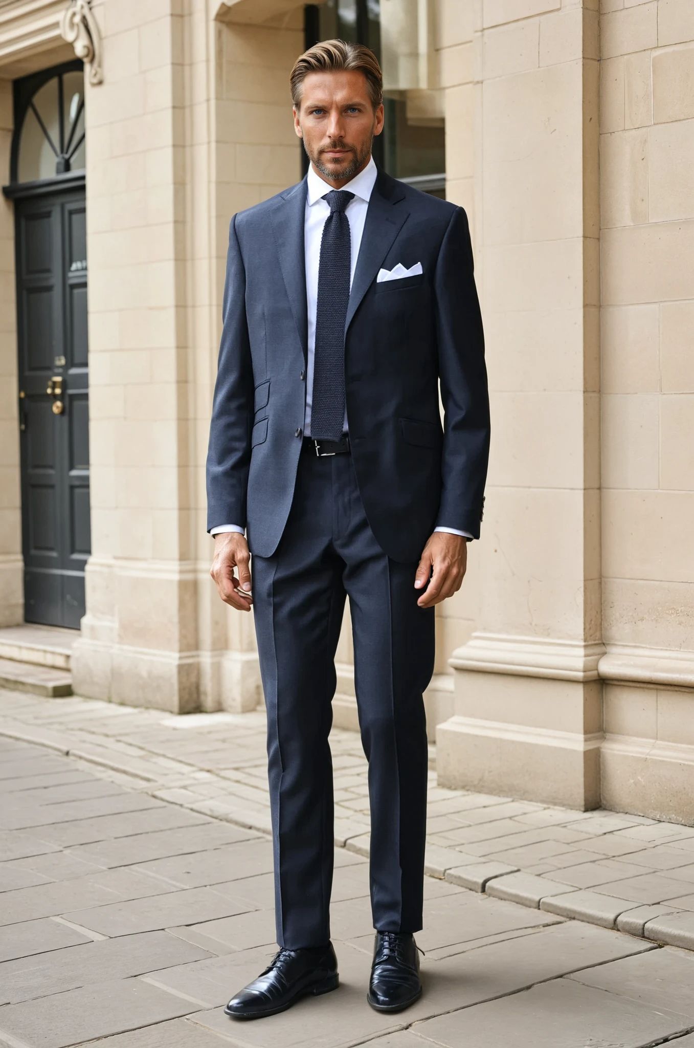 Costume Goal en laine vierge Super 110 - Anthracite-COSTUME HOMME-Curling-Paris