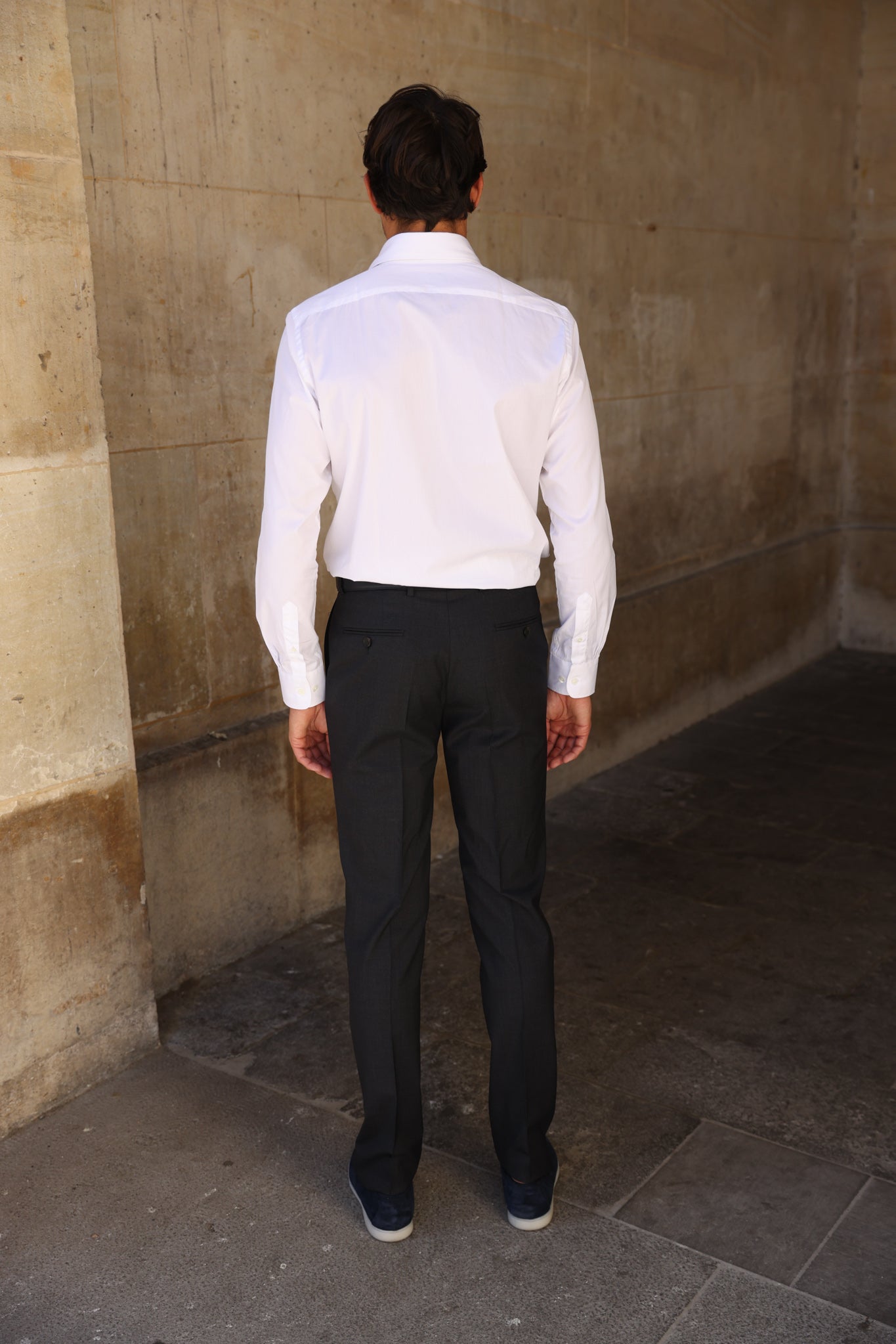 Costume Steven en laine vierge - Anthracite-COSTUME HOMME-Curling-Paris