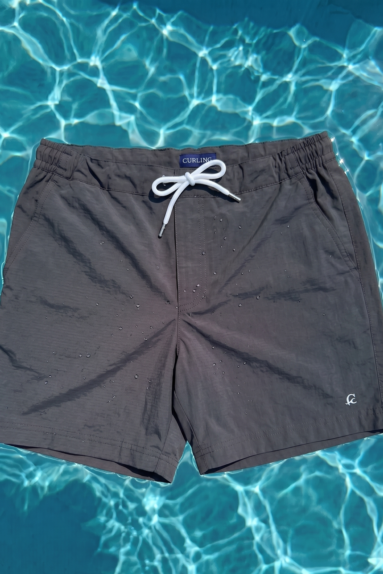 Short de bain - Anthracite