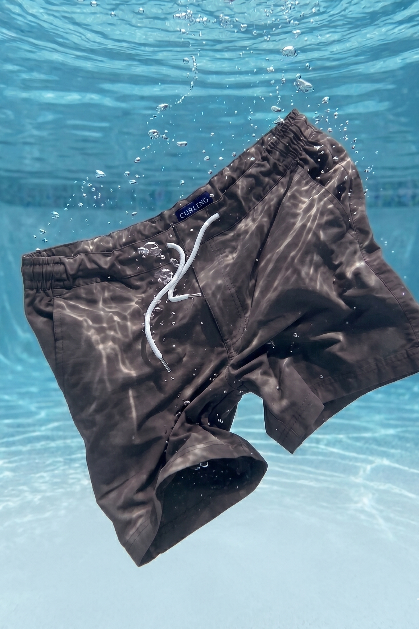 Short de bain - Anthracite