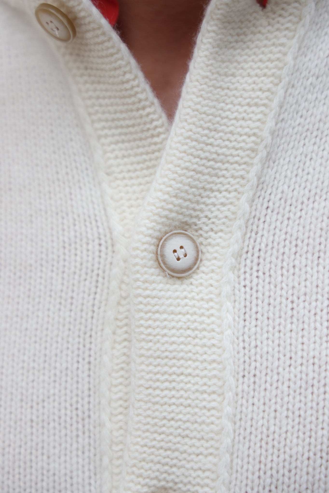 Gilet Lucas en laine et cachemire - Ecru-PULL HOMME-Curling-Paris