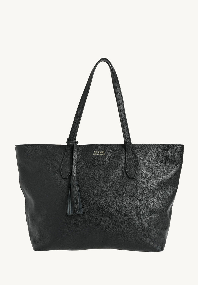 Grand sac zippé Shopper Loxwood -Noir-SAC FEMME-Curling-Paris