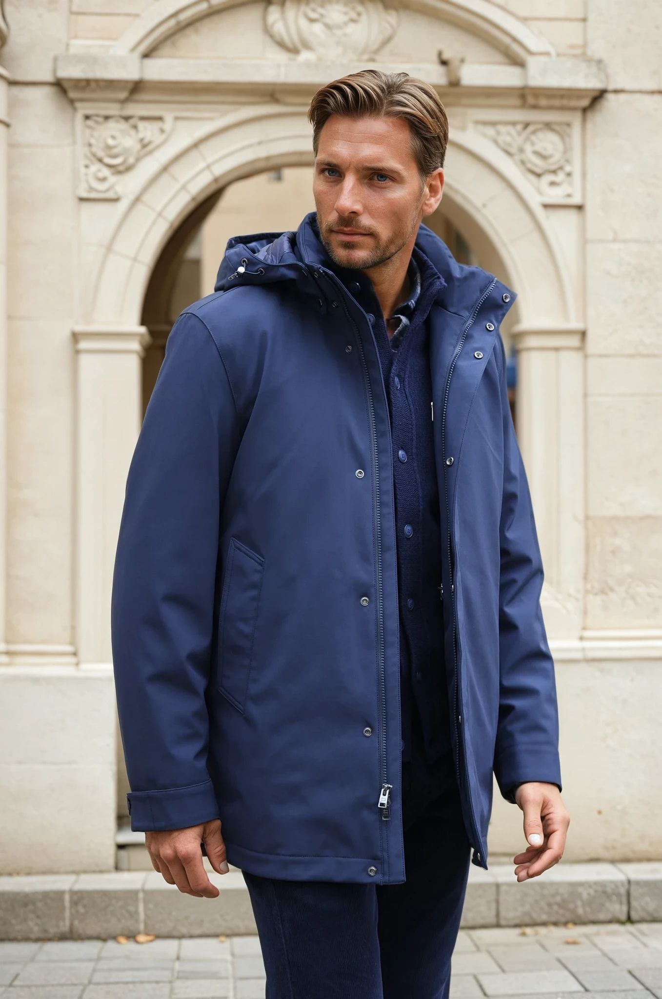 PARKA SOFT SHELL-MANTEAU-Curling-Paris