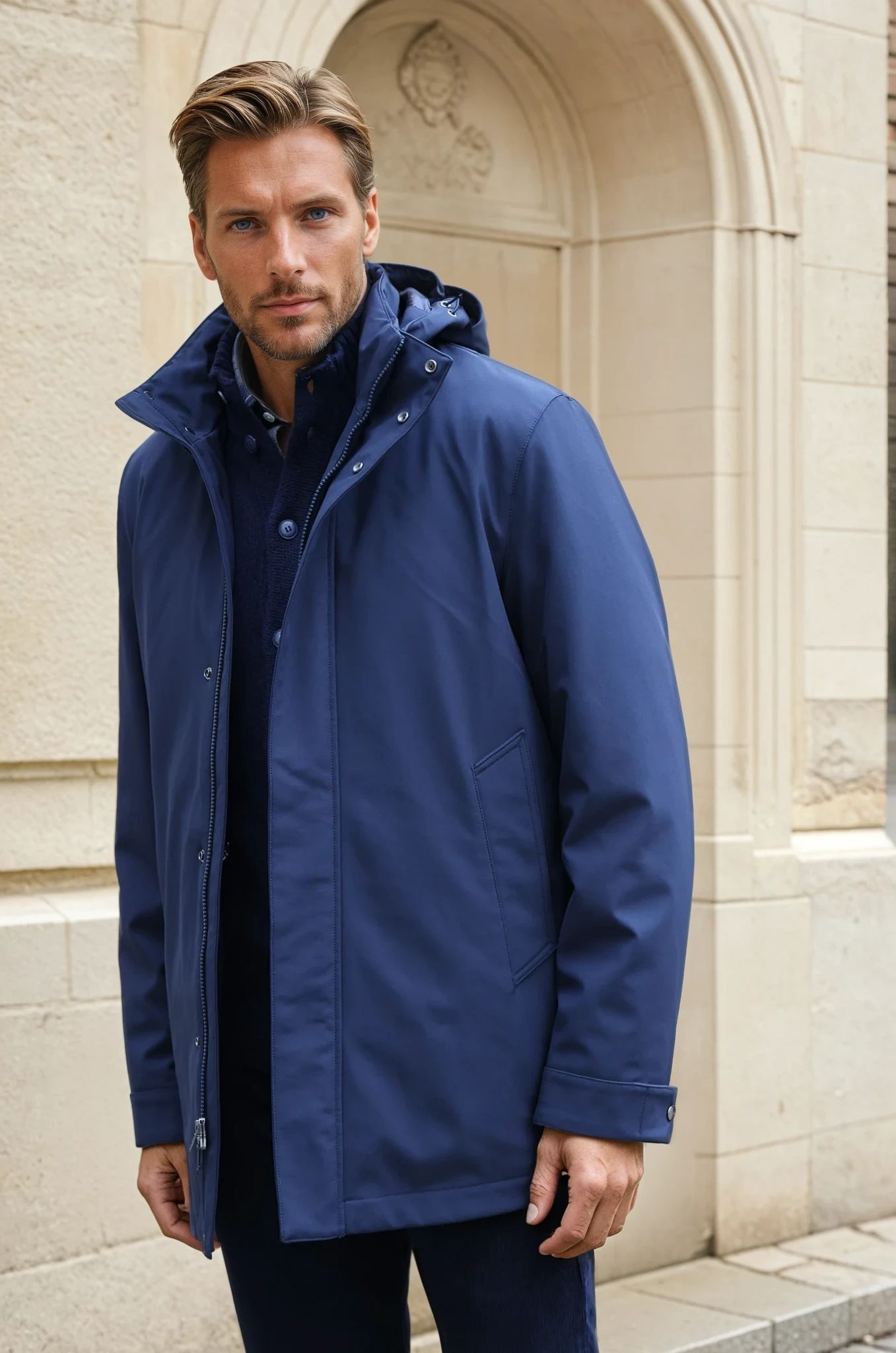 PARKA SOFT SHELL-MANTEAU-Curling-Paris