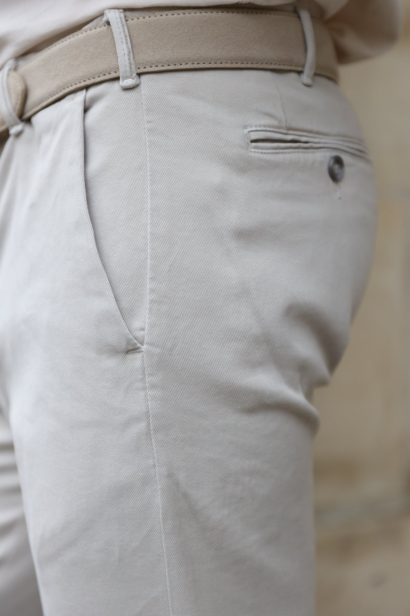 Pantalon Seanfit en coton stretch Di Sondrio - Pierre-PANTALON HOMME-Curling-Paris